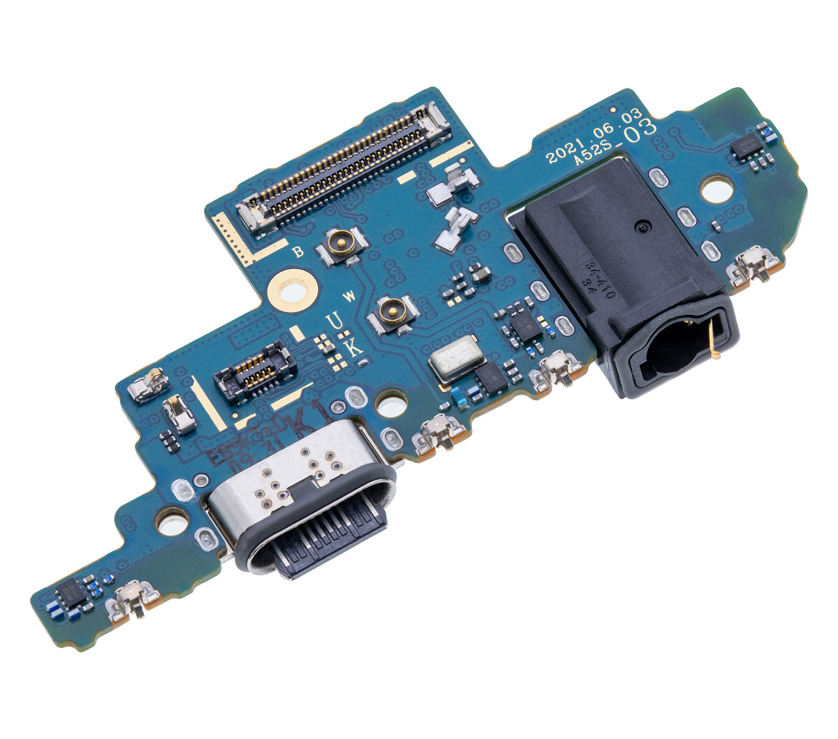 Charging Port With Headphone Jack For Samsung Galaxy A52s (A528 / 2021) (K1) (Premium) - product image 4