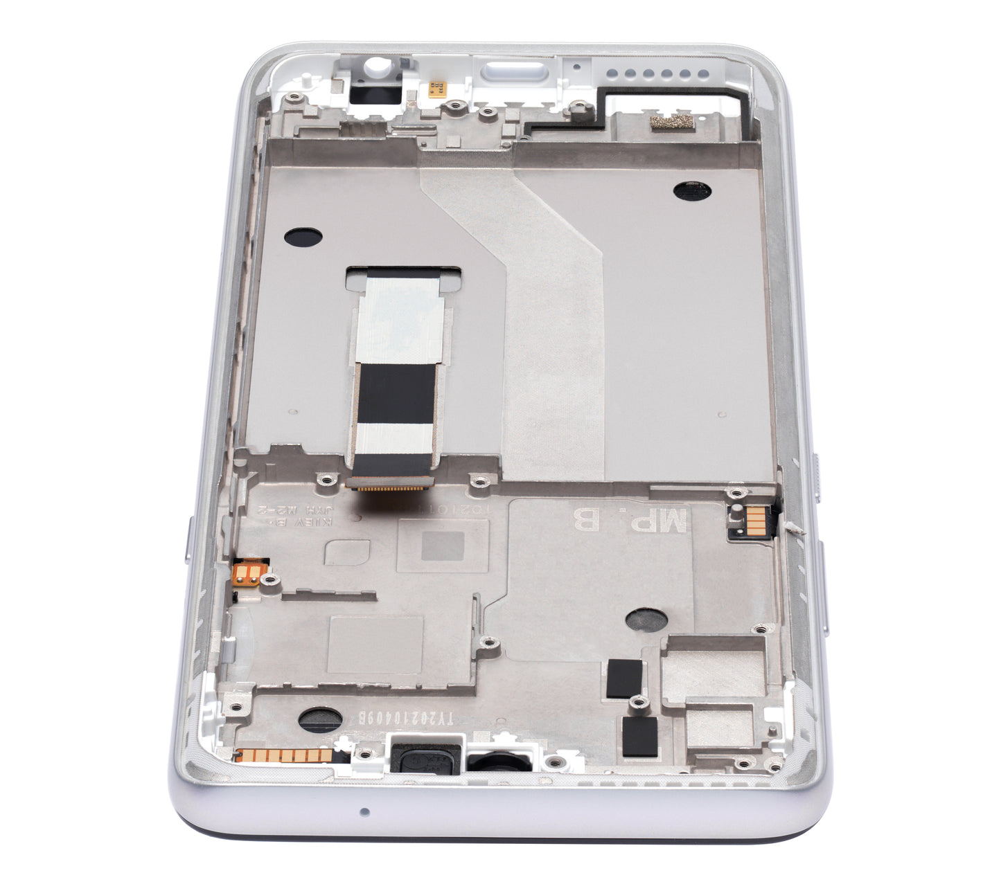 LCD Assembly With Frame For Motorola Moto G 5G (XT2113-3 / 2020) (Refurbished) (Frosted Silver) replacement part for compatible Motorola phone, SKU 107082088602, product image 3