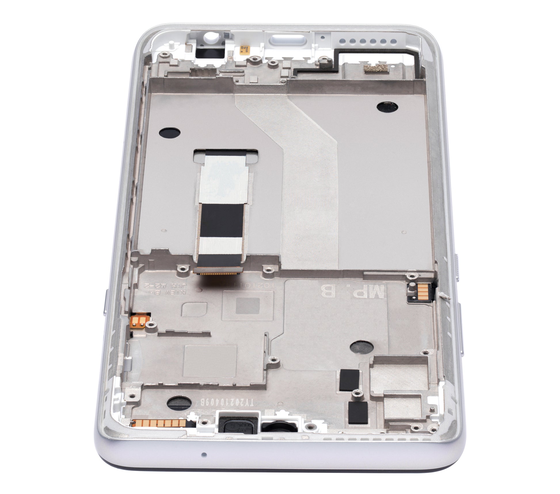 LCD Assembly With Frame For Motorola Moto G 5G (XT2113-3 / 2020) (Refurbished) (Frosted Silver) replacement part for compatible Motorola phone, SKU 107082088602, product image 3