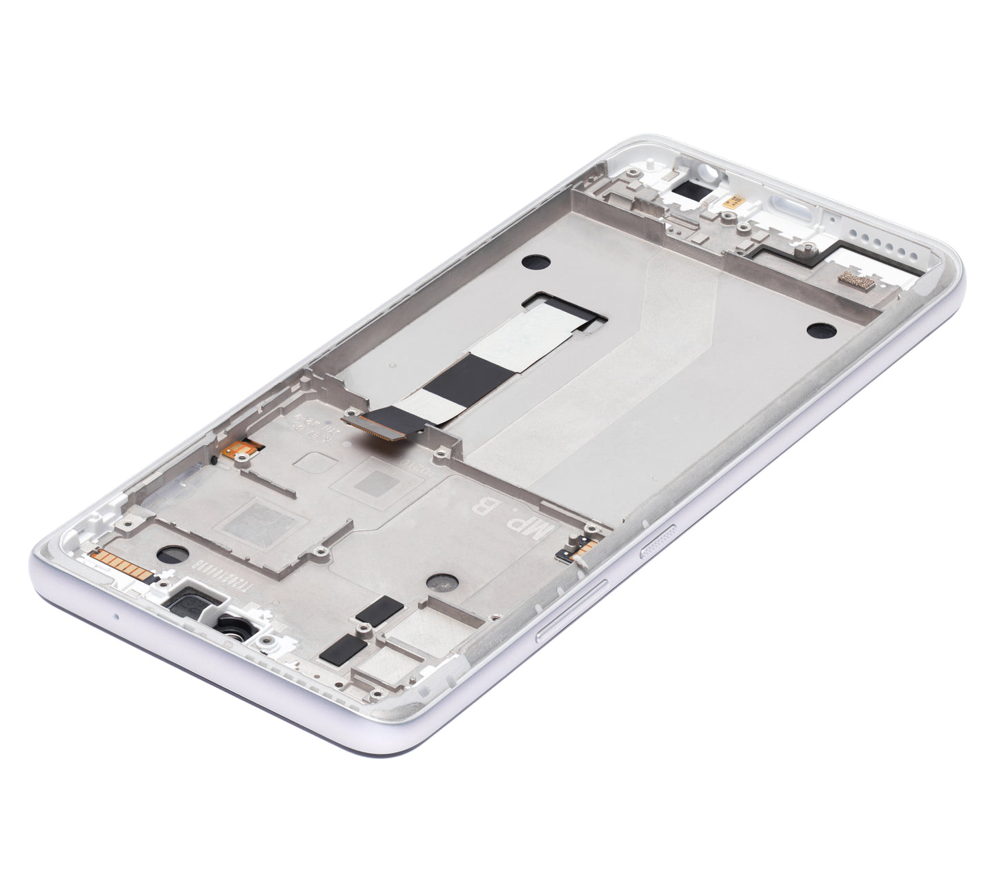 LCD Assembly With Frame For Motorola Moto G 5G (XT2113-3 / 2020) (Refurbished) (Frosted Silver) replacement part for compatible Motorola phone, SKU 107082088602, product image 2