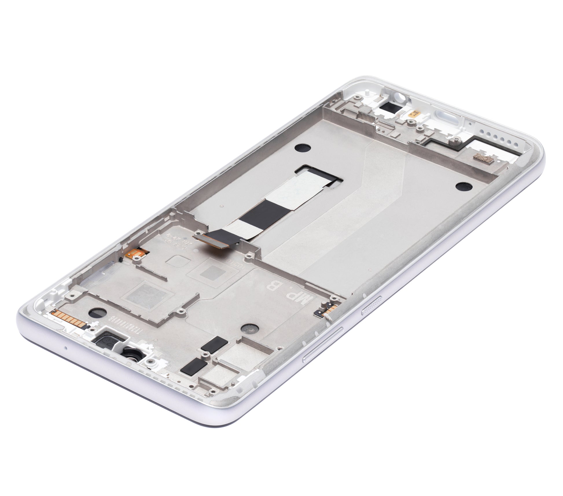 LCD Assembly With Frame For Motorola Moto G 5G (XT2113-3 / 2020) (Refurbished) (Frosted Silver) replacement part for compatible Motorola phone, SKU 107082088602, product image 2