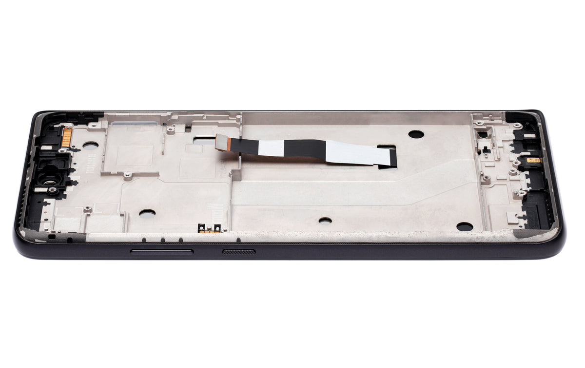 LCD Assembly With Frame For Motorola One 5G Ace UW (XT2113-1 / 2021) (Refurbished) (Volcanic Gray) - Motorola replacement part - product image 4 - SKU 107082088901