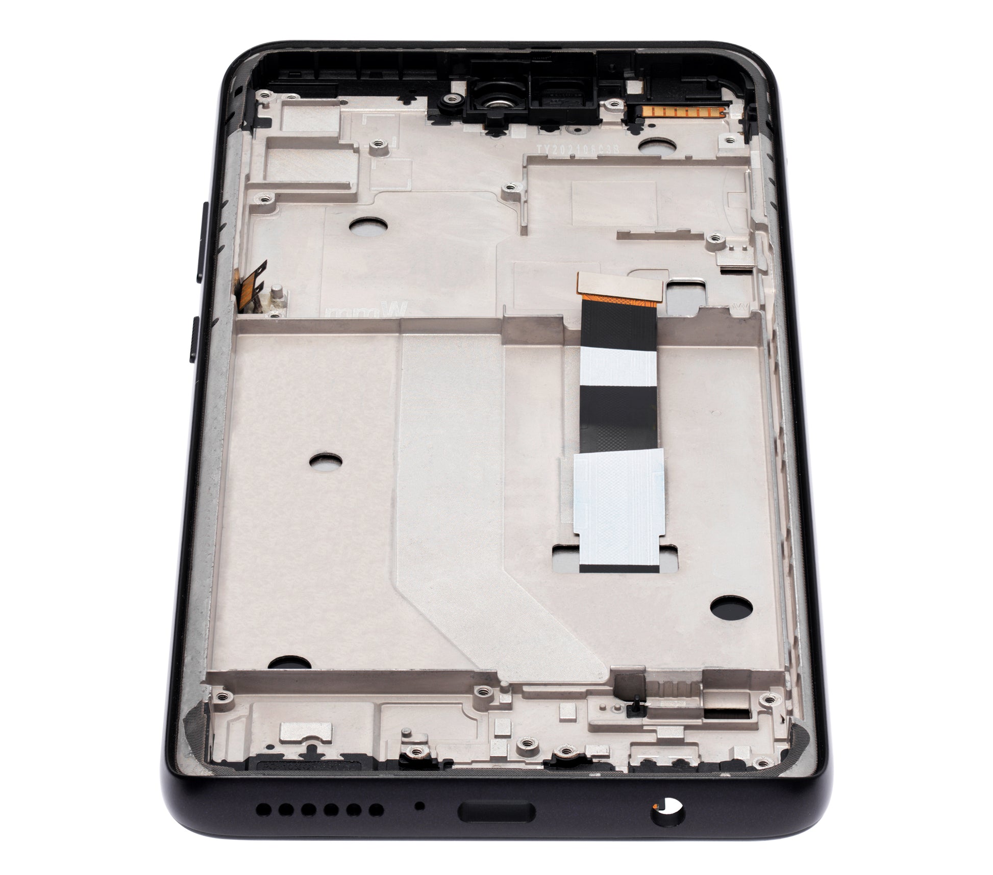 LCD Assembly With Frame For Motorola One 5G Ace UW (XT2113-1 / 2021) (Refurbished) (Volcanic Gray) replacement part for compatible Motorola phone, SKU 107082088901, product image 3