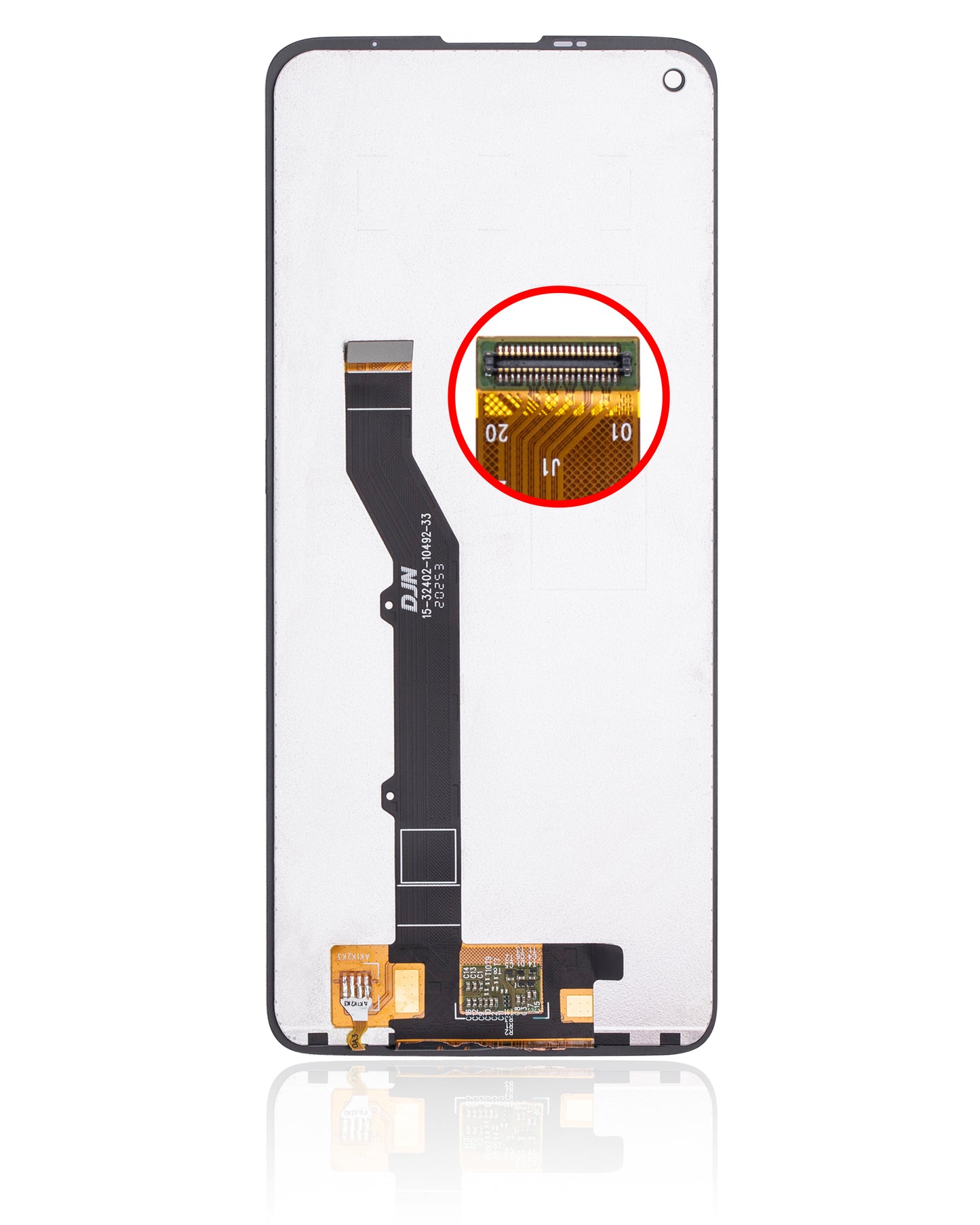 LCD Assembly Without Frame For Motorola Moto G Stylus 6.8" (XT2115 / 2021) (Refurbished) (All Colors) replacement part for compatible Motorola phone, SKU 107082089001, product image 7