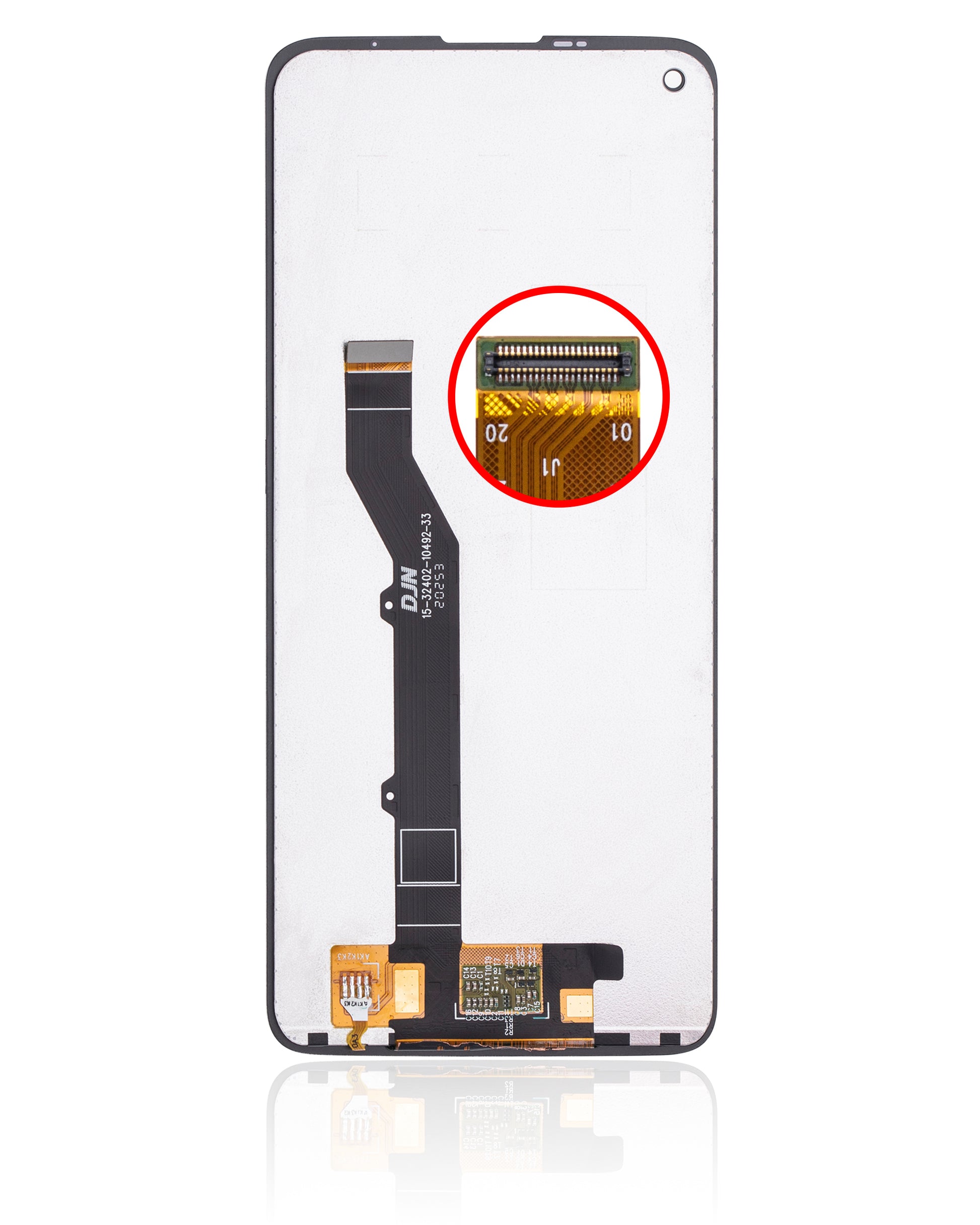 LCD Assembly Without Frame For Motorola Moto G Stylus 6.8" (XT2115 / 2021) (Refurbished) (All Colors) replacement part for compatible Motorola phone, SKU 107082089001, product image 7