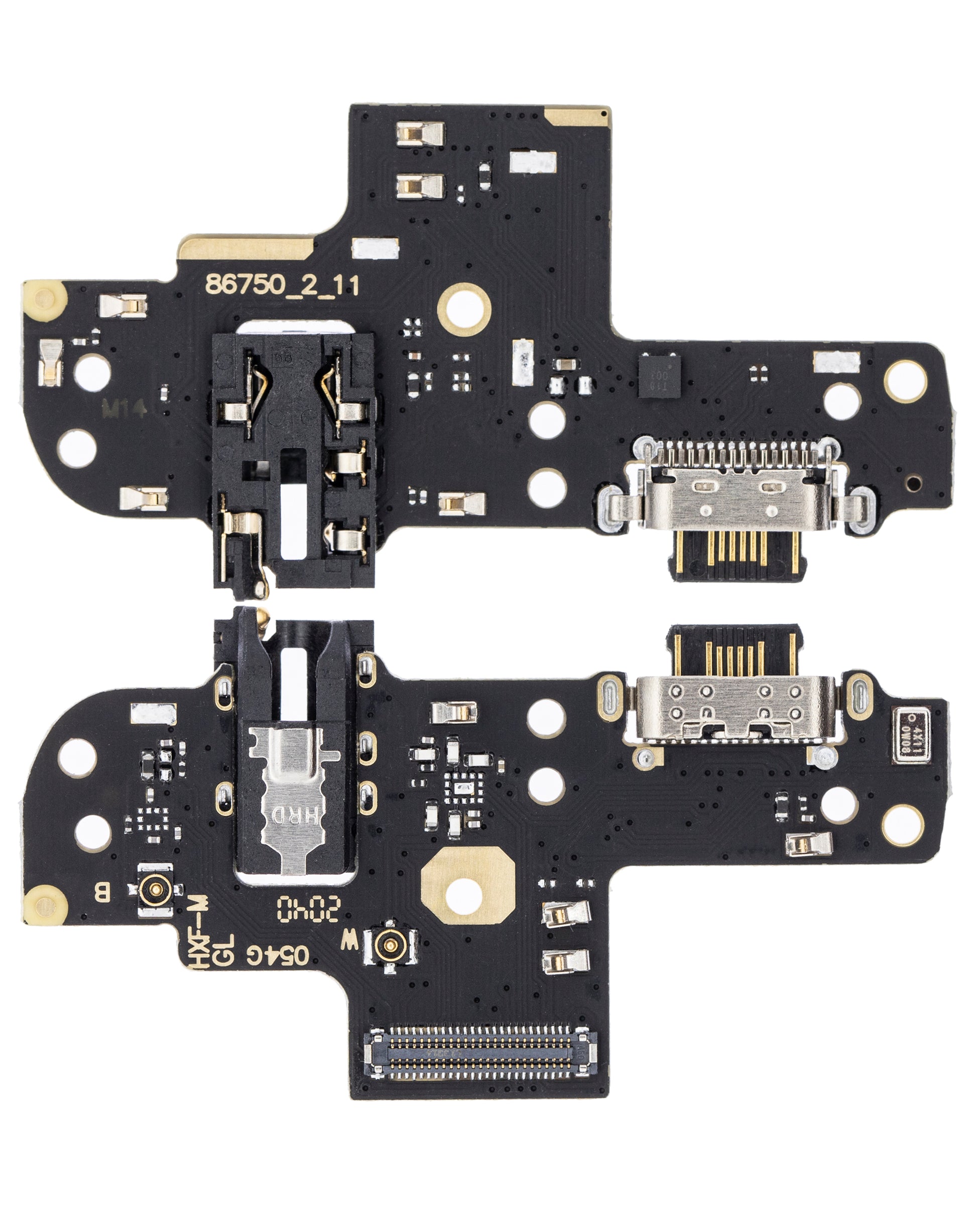 Charging Port Board With Headphone Jack For Motorola Moto G Stylus 6.8" (XT2115 / 2021) replacement part for compatible Motorola phone, SKU 107082089021, product image 2