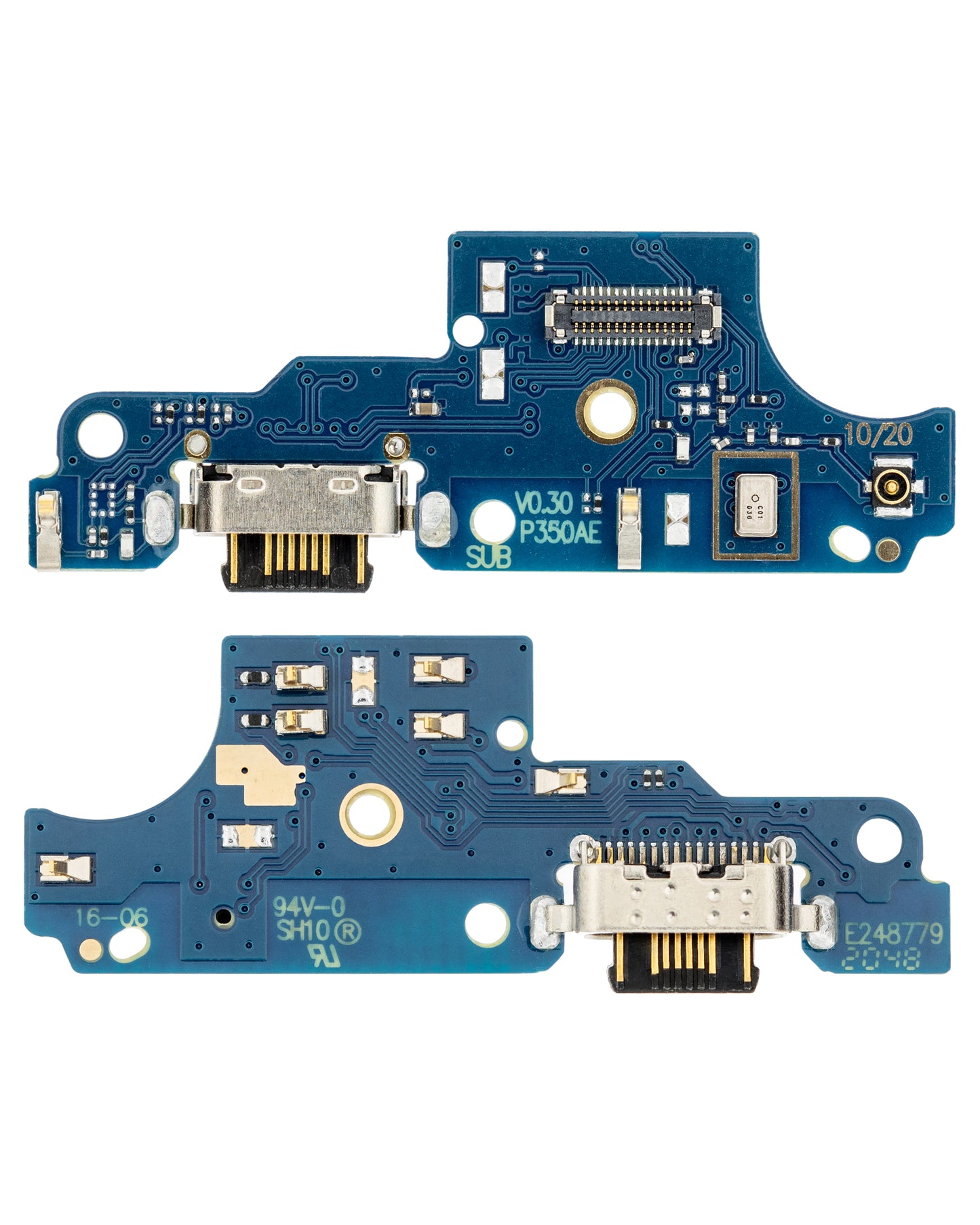 Charging Port With Board For Motorola Moto G10 (XT2127-2 / 2021) replacement part for compatible Motorola phone, SKU 107082089122, product image 2