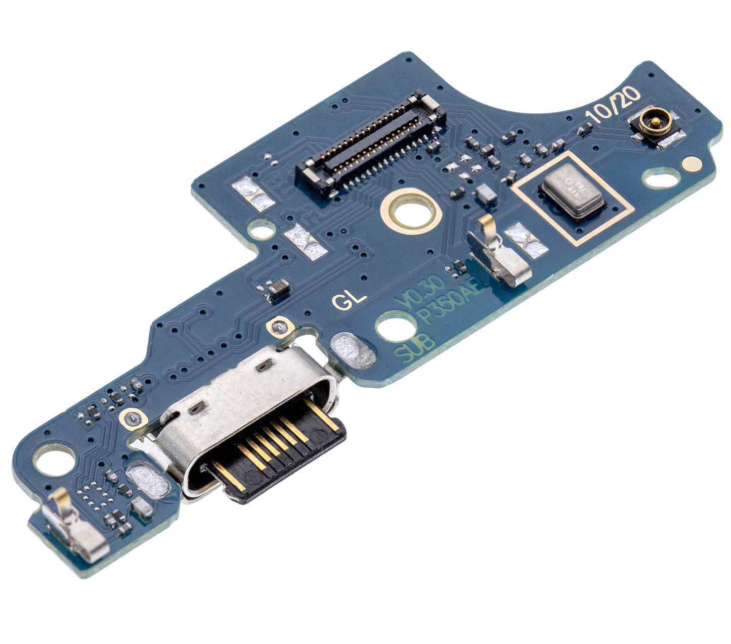 Charging Port With Board For Motorola Moto G10 (XT2127-2 / 2021) replacement part for compatible Motorola phone, SKU 107082089122, product image 4
