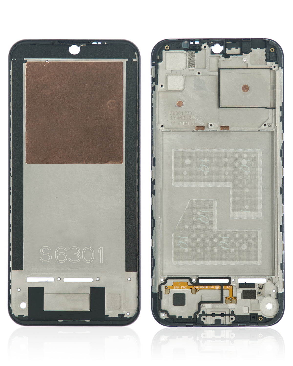 LCD-Frame for Moto E6i (XT2053-5 / 2021) - Motorola screen replacement part, SKU 107082089223, product image 7
