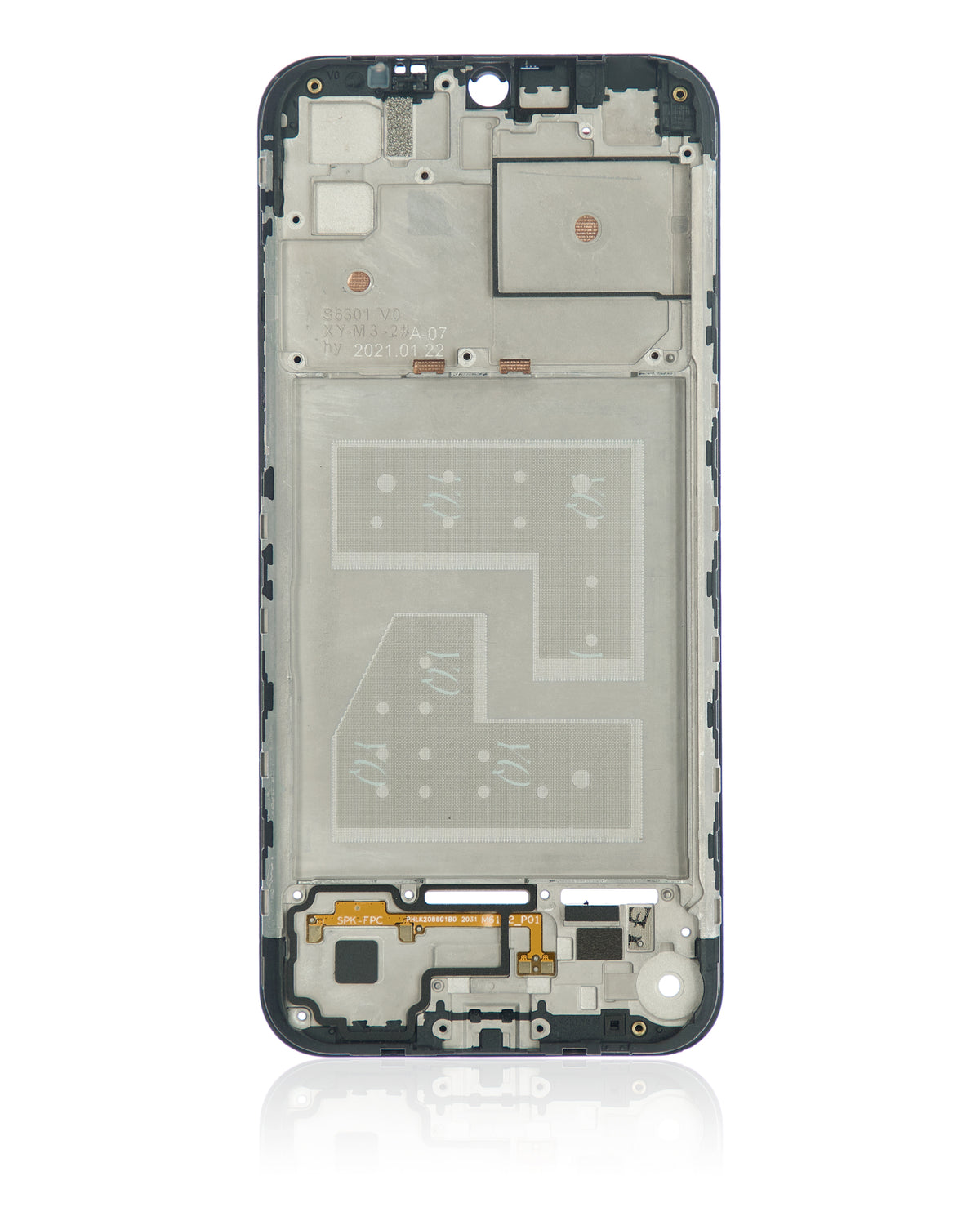 LCD-Frame for Moto E6i (XT2053-5 / 2021) - Motorola screen replacement part, SKU 107082089223, replacement part view 9