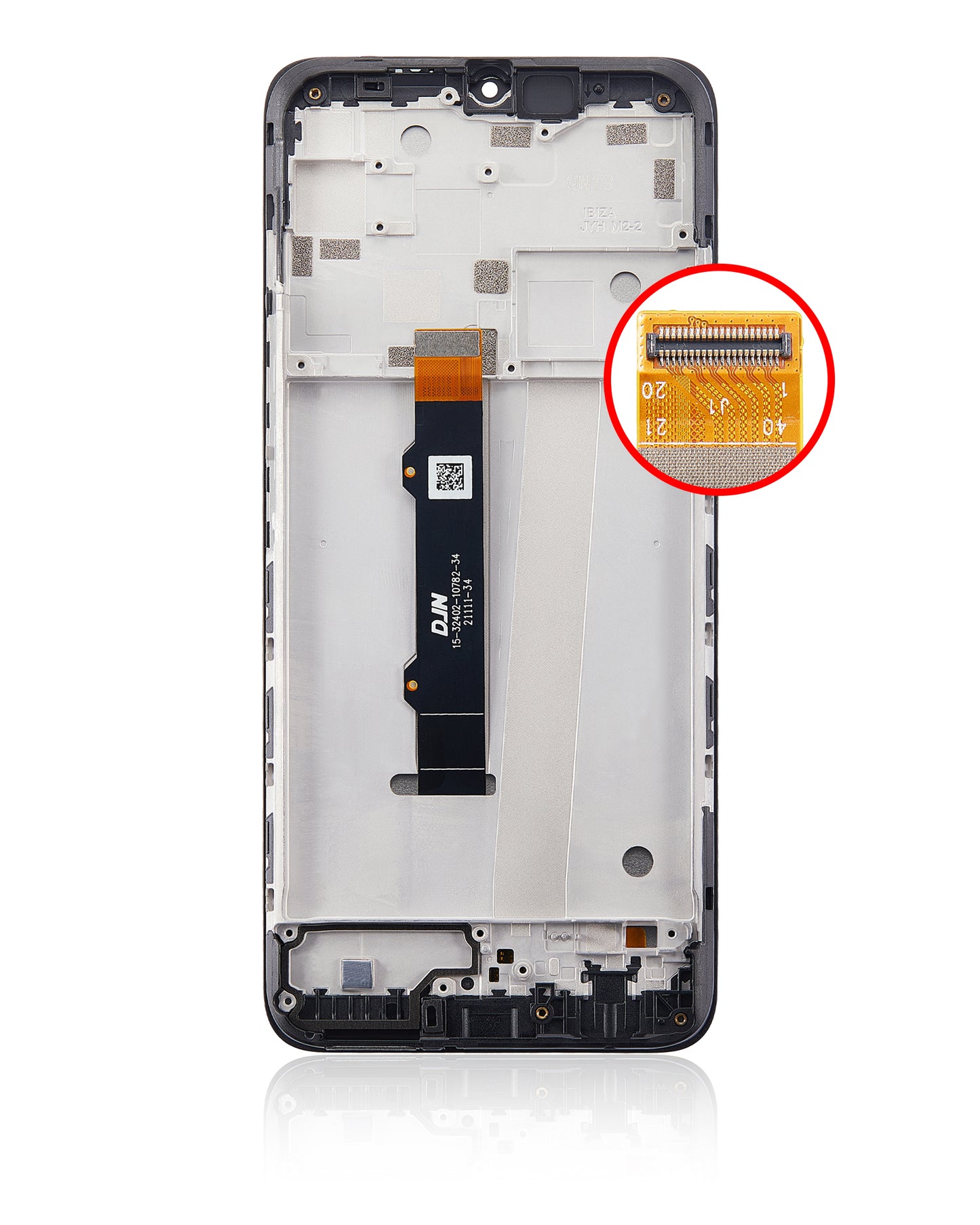 LCD Assembly With Frame For Motorola Moto G50 (XT2137 / 2021) (Refurbished) (All Colors) replacement part for compatible Motorola phone, SKU 107082089304, product image 8