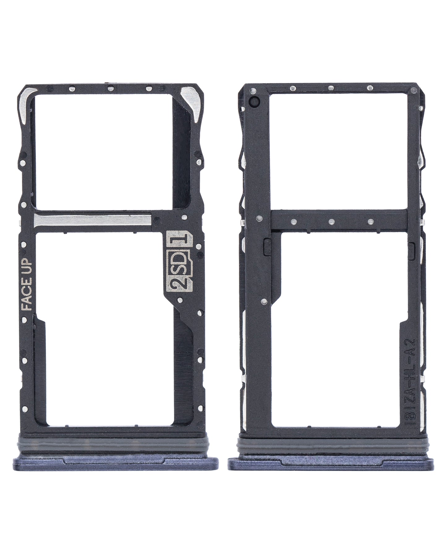 Dual Sim Card Tray For Motorola Moto G50 (XT2137 / 2021) (Steel Gray) replacement part for compatible Motorola phone, SKU 107082089326, product image 2