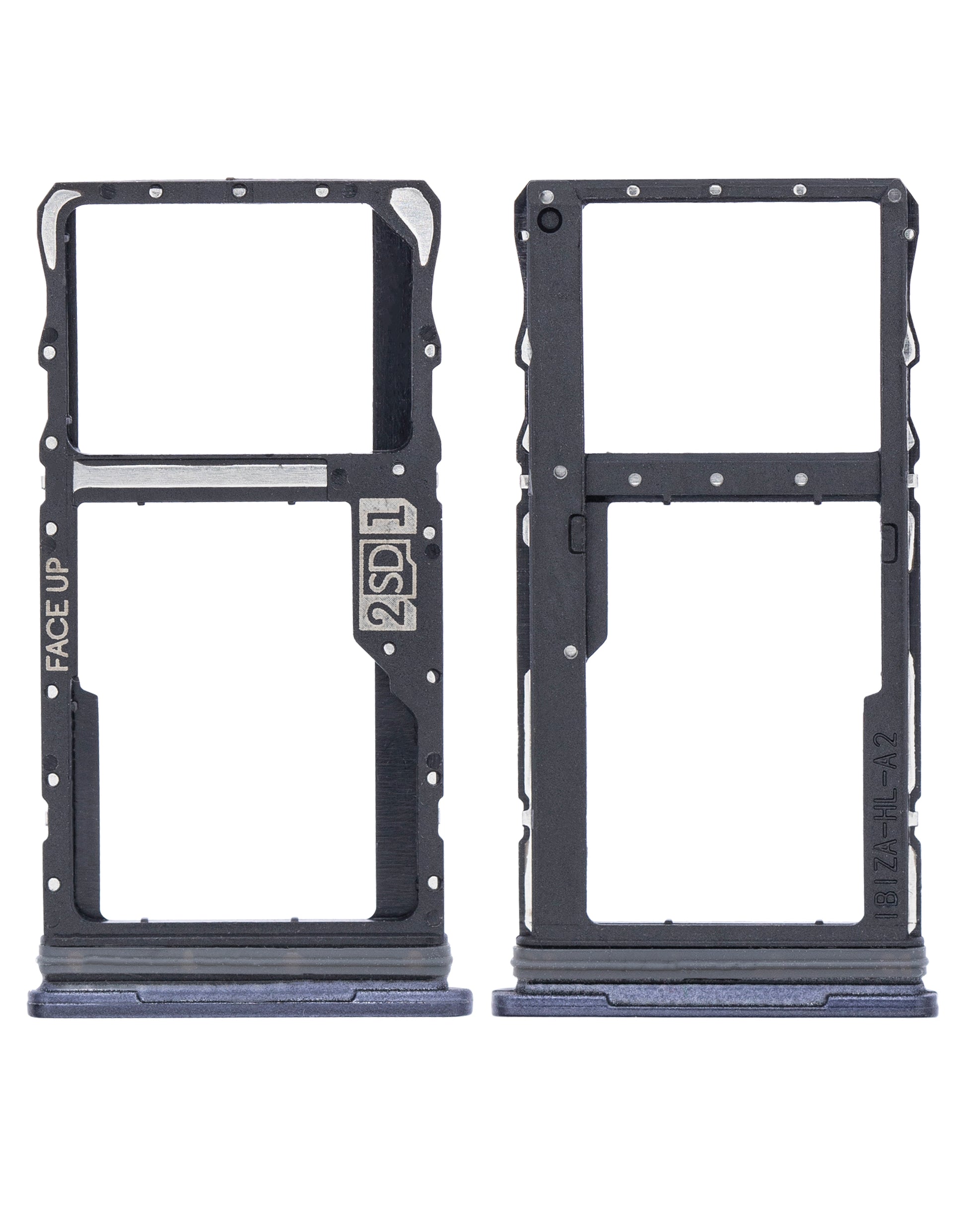 Dual Sim Card Tray For Motorola Moto G50 (XT2137 / 2021) (Steel Gray) replacement part for compatible Motorola phone, SKU 107082089326, product image 2