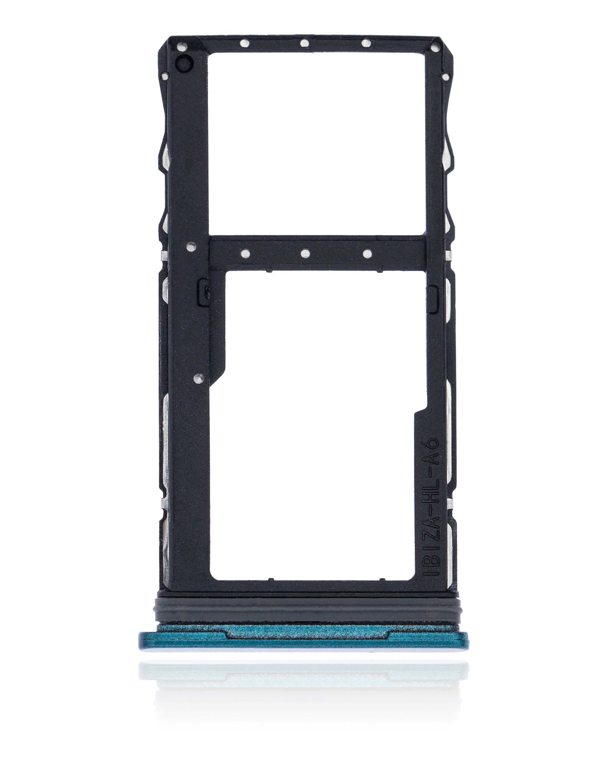 Dual Sim Card Tray For Motorola Moto G50 (XT2137 / 2021) (Aqua Green) replacement part for compatible Motorola phone, SKU 107082089327, product image 3