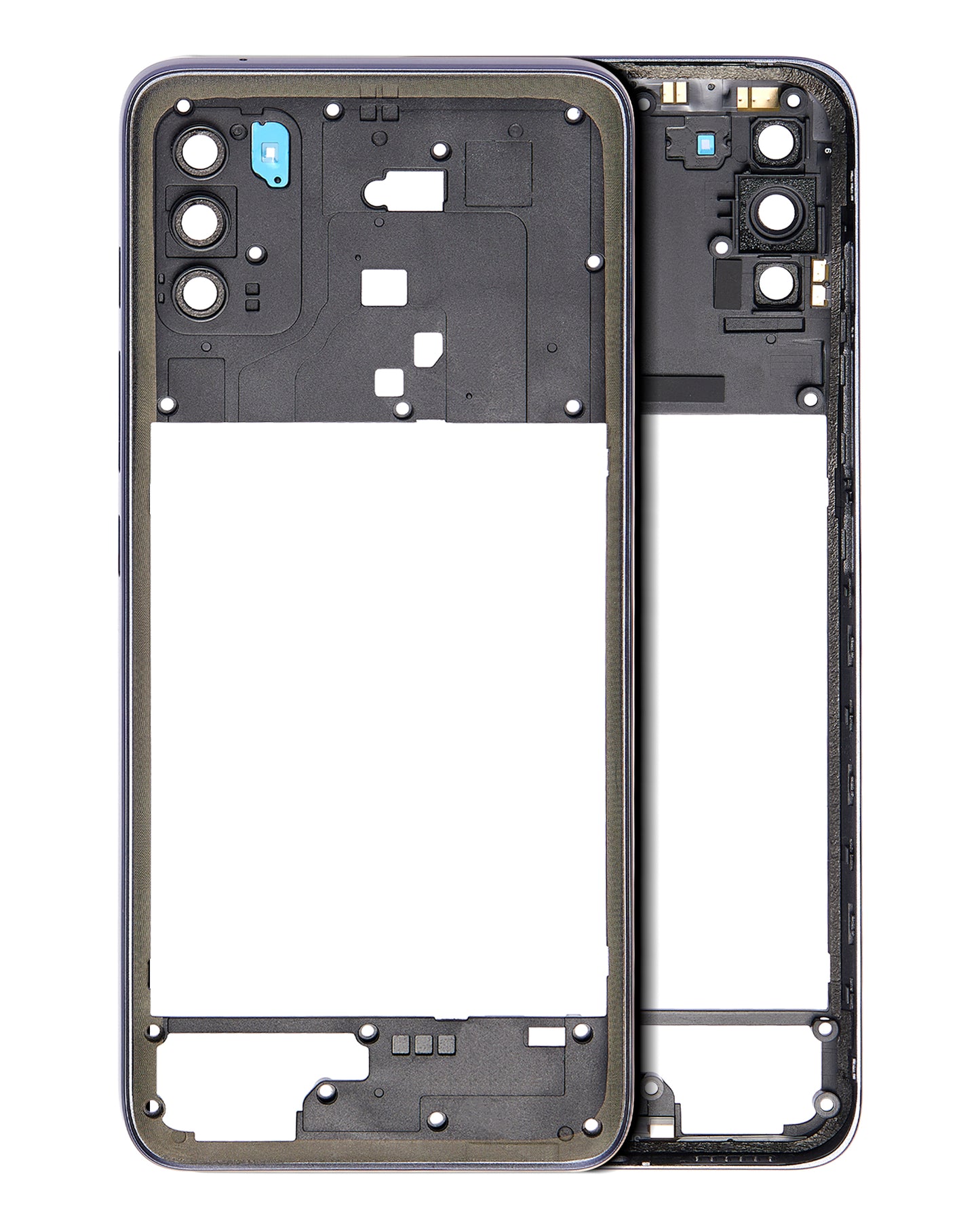 Mid-Frame Housing For Motorola Moto G50 (XT2137 / 2021) (Blue) replacement part for compatible Motorola phone, SKU 107082089333, product image 1