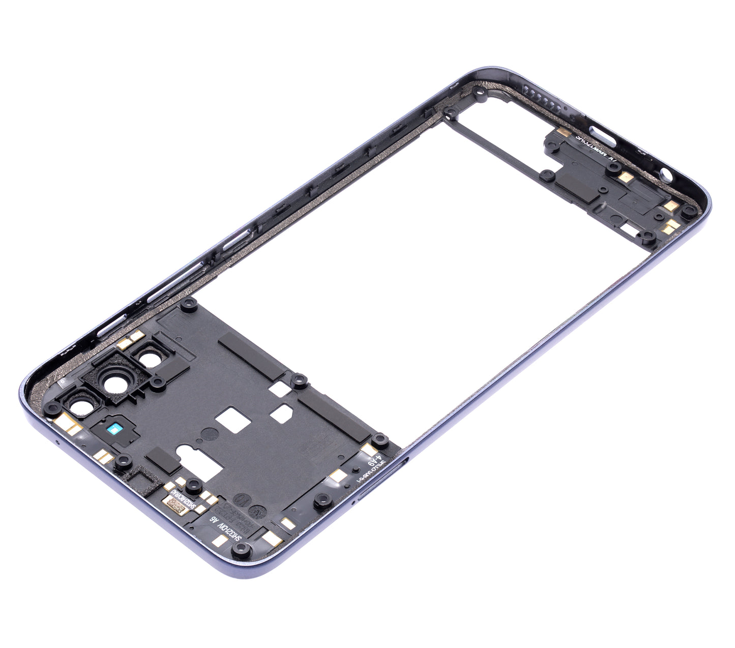 Mid-Frame Housing For Motorola Moto G50 (XT2137 / 2021) (Blue) replacement part for compatible Motorola phone, SKU 107082089333, product image 3