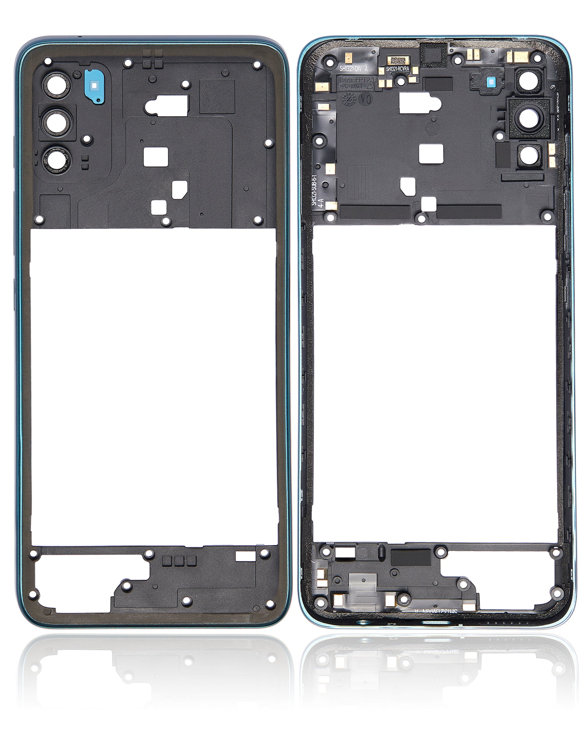 Mid-Frame Housing For Motorola Moto G50 (XT2137 / 2021) (Aqua Green) replacement part for compatible Motorola phone, SKU 107082089334, product image 7