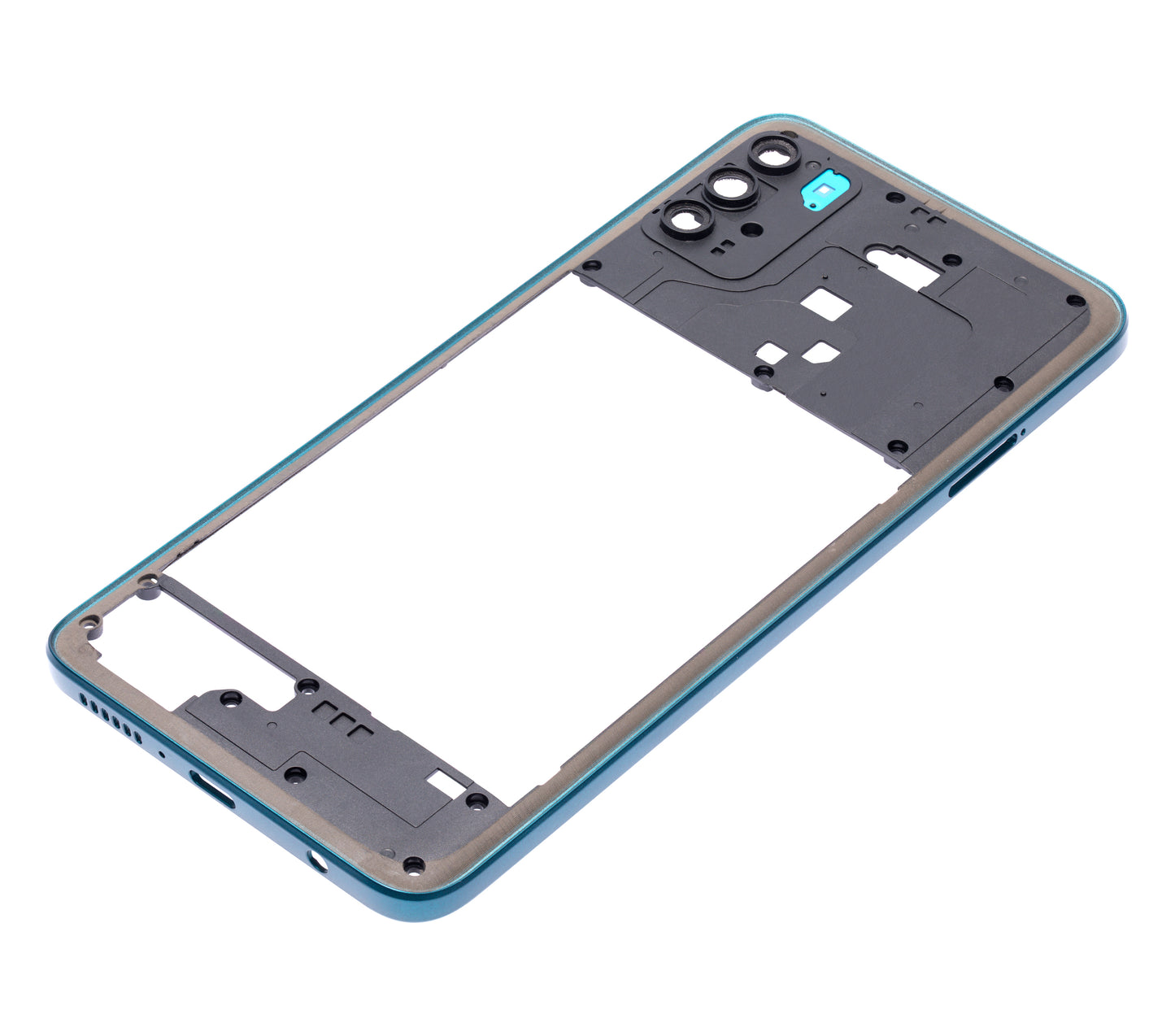Mid-Frame Housing For Motorola Moto G50 (XT2137 / 2021) (Aqua Green) replacement part for compatible Motorola phone, SKU 107082089334, product image 2