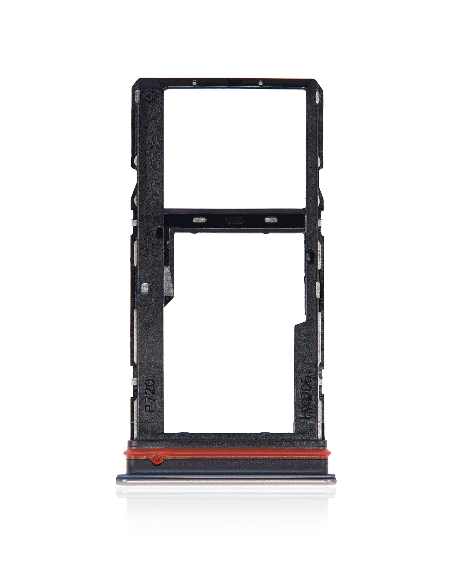 Single Sim Card Tray For Motorola Moto G51 5G (XT2171 / 2021) (Bright Silver) replacement part SKU 107082089423 image 3