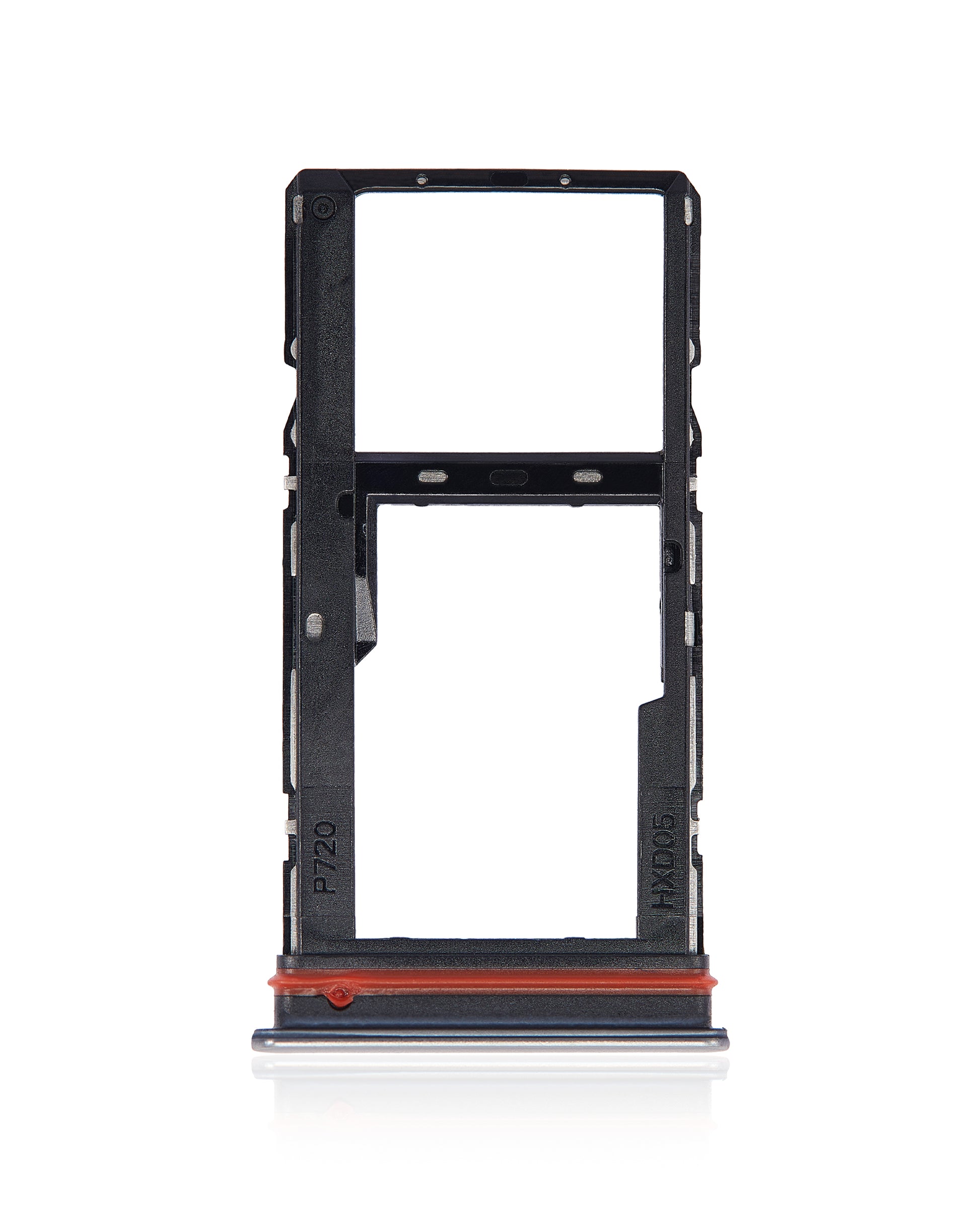 Single Sim Card Tray For Motorola Moto G51 5G (XT2171 / 2021) (Bright Silver) replacement part SKU 107082089423 image 3