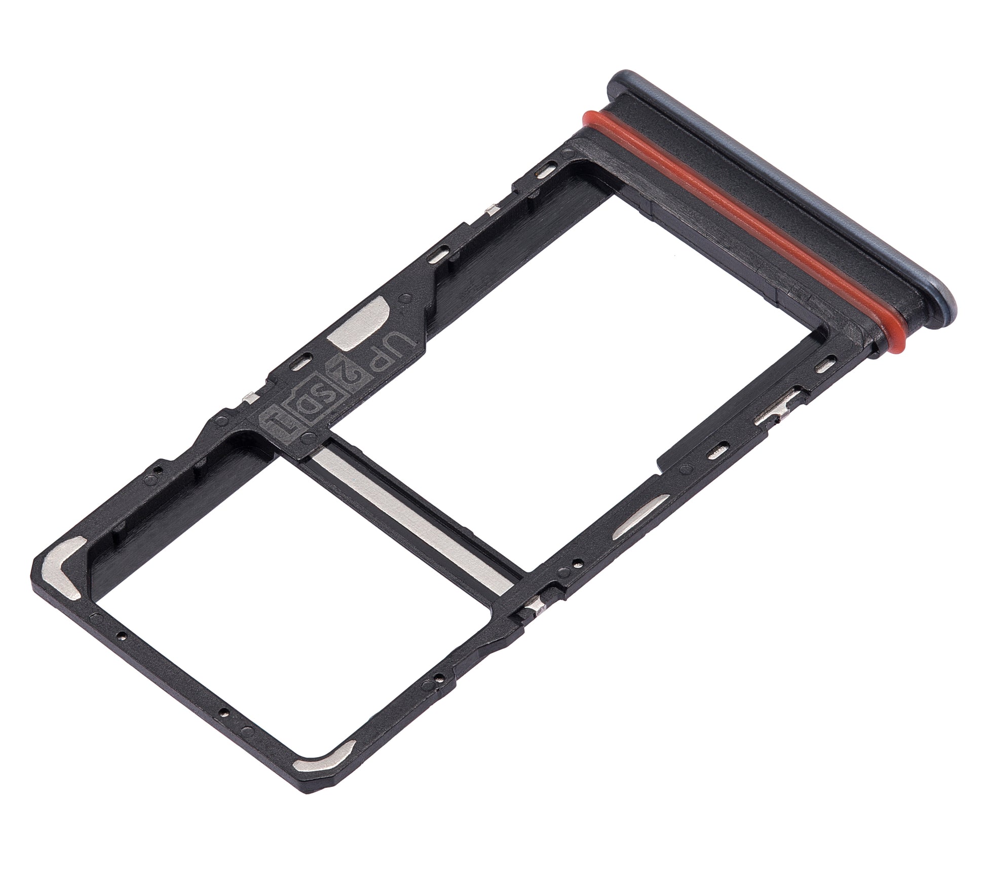 Single Sim Card Tray For Motorola Moto G51 5G (XT2171 / 2021) (Bright Silver) replacement part SKU 107082089423 image 4