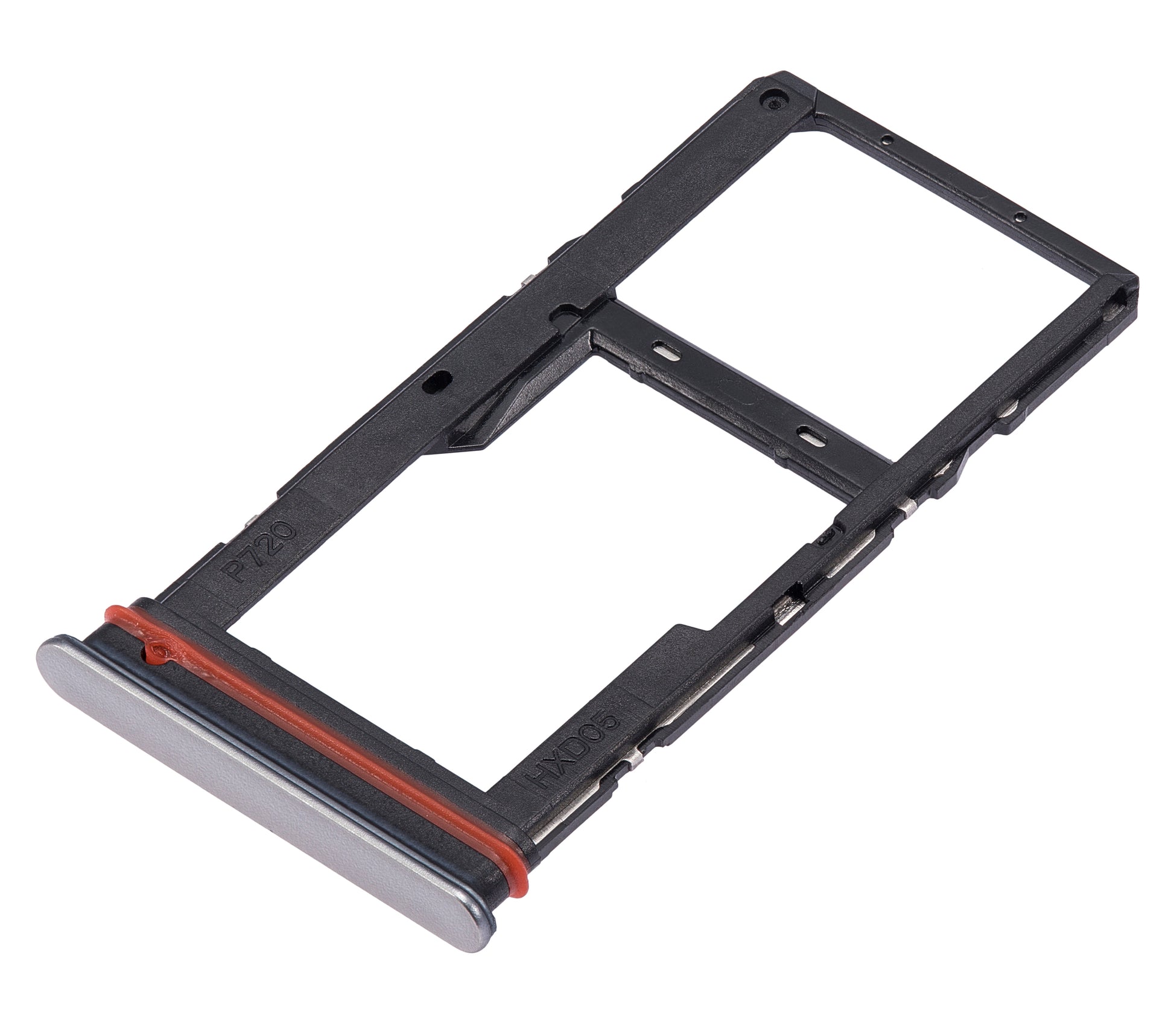 Single Sim Card Tray For Motorola Moto G51 5G (XT2171 / 2021) (Bright Silver) replacement part SKU 107082089423 image 5