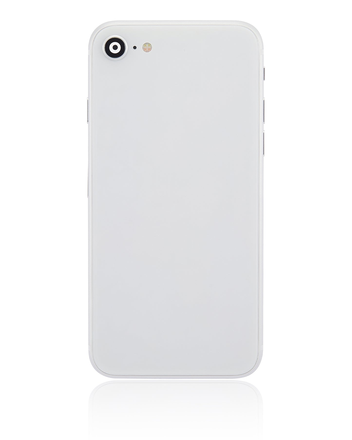 Back Housing W/ Small Components Pre-Installed For iPhone SE (2020) (No Logo) (Aftermarket Plus) (White)
