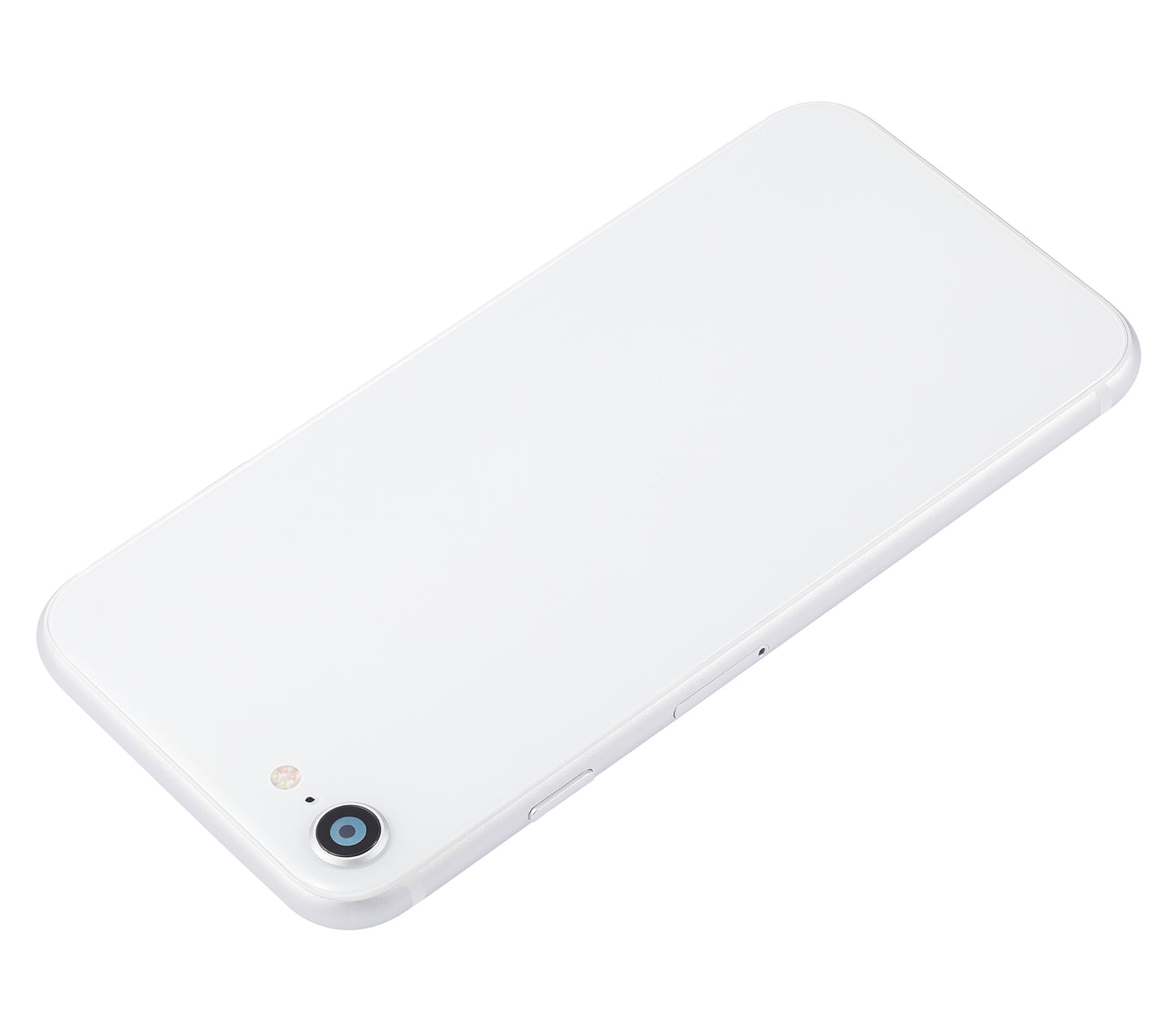 Back Housing W/ Small Components Pre-Installed For iPhone SE (2020) (No Logo) (Aftermarket Plus) (White)