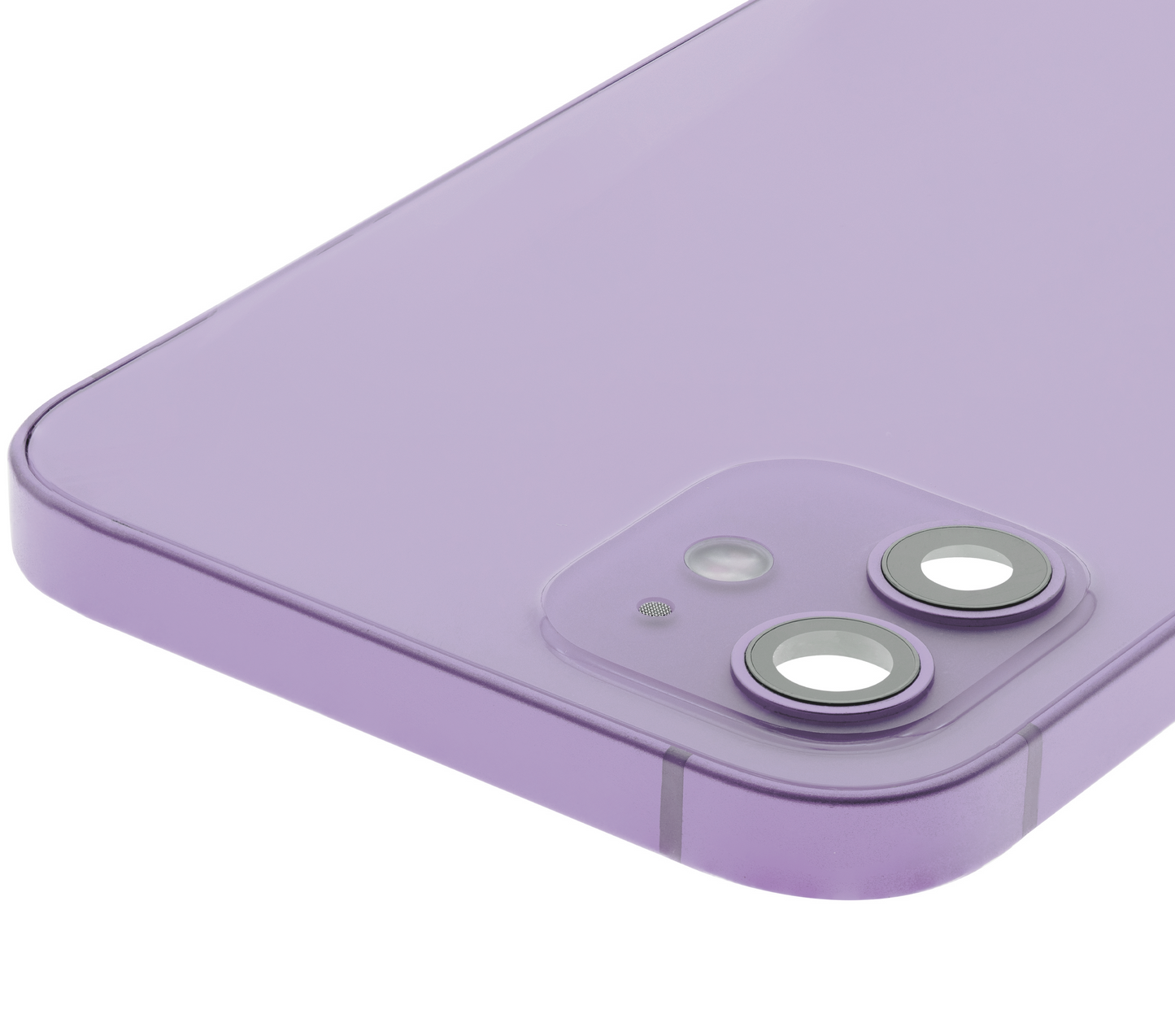 Back Housing W/ Small Parts For iPhone 12 (EU / Global Version) (Used OEM Pull: Grade A) (Purple)