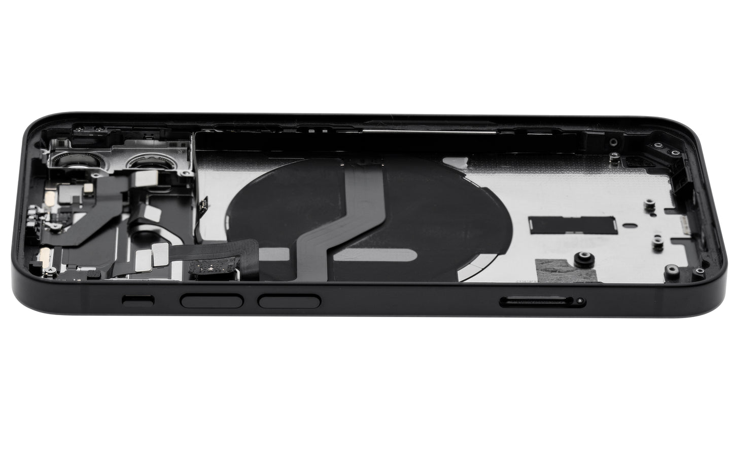 Back Housing W/ Small Parts For iPhone 12 Mini (EU / Global Version) (Used OEM Pull: Grade B) (Black)