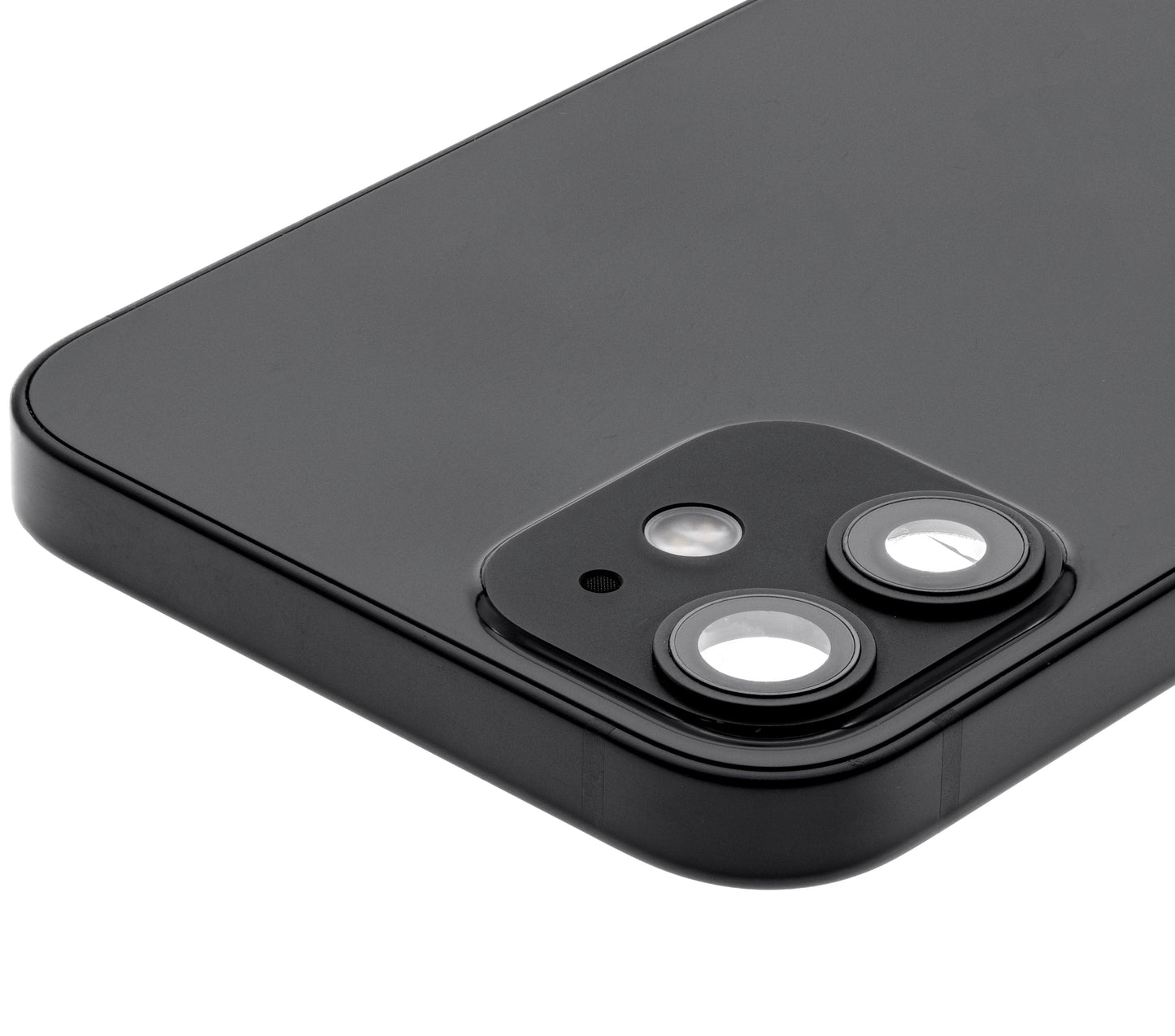 Back Housing W/ Small Parts For iPhone 12 Mini (EU / Global Version) (Used OEM Pull: Grade A) (Black)