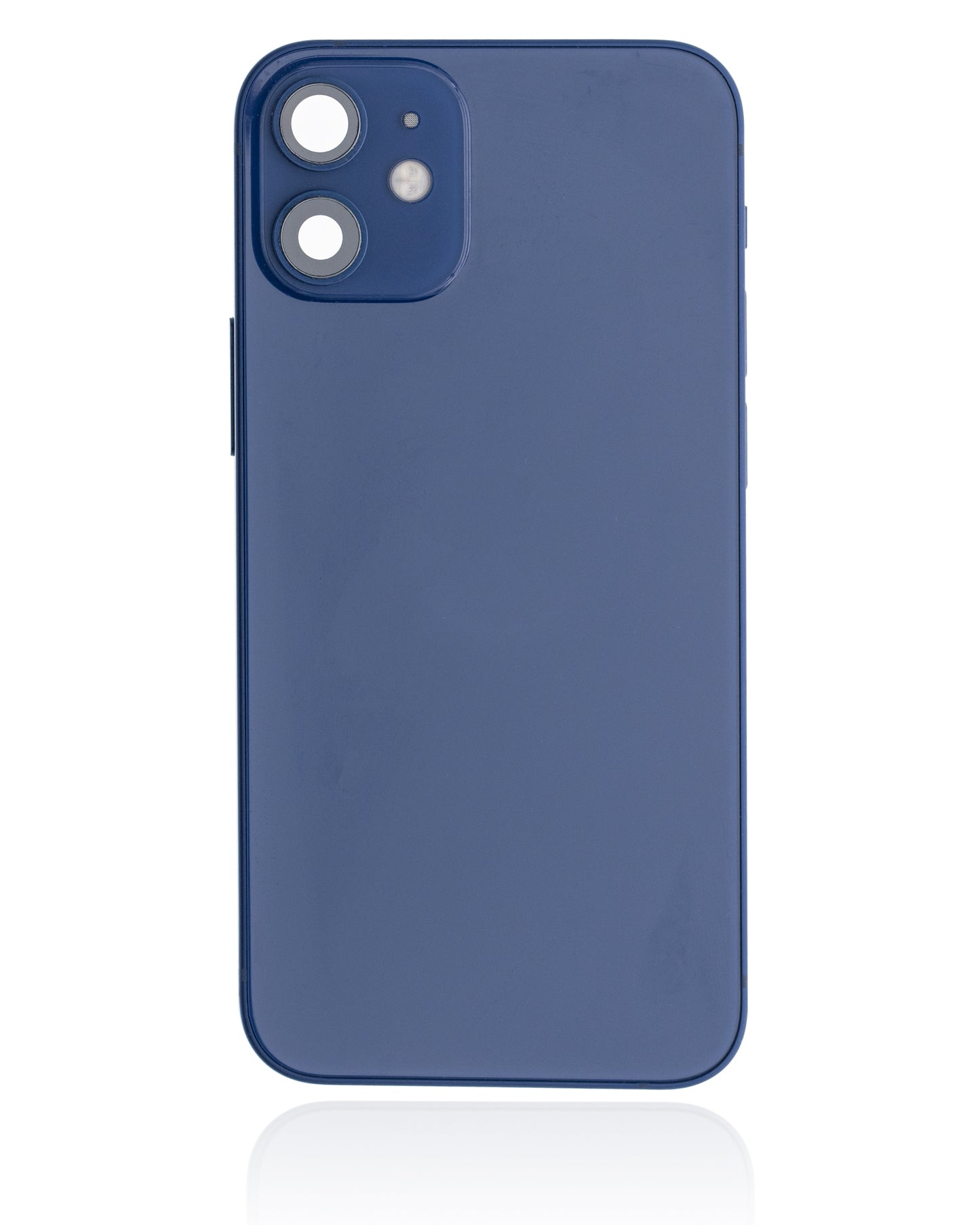 Back Housing W/ Small Parts For iPhone 12 Mini (EU / Global Version) (Used OEM Pull: Grade B) (Blue)
