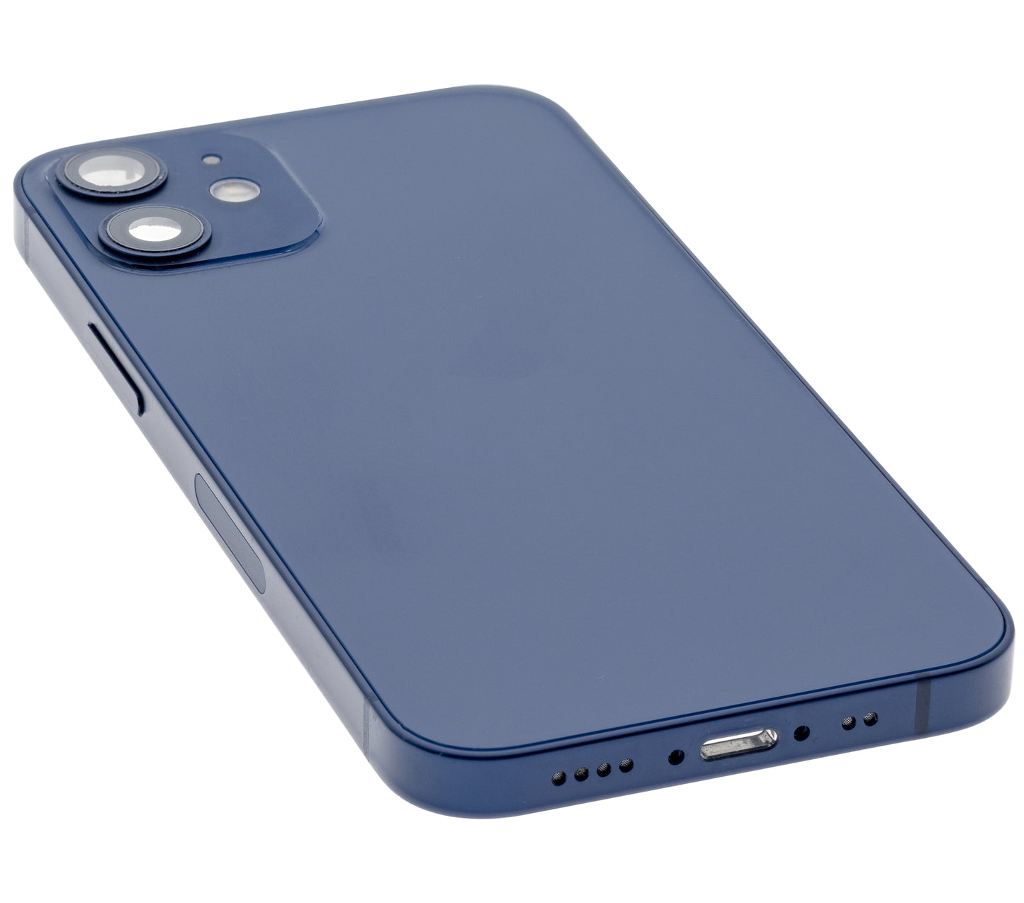 Back Housing W/ Small Parts For iPhone 12 Mini (EU / Global Version) (Used OEM Pull: Grade A) (Blue)