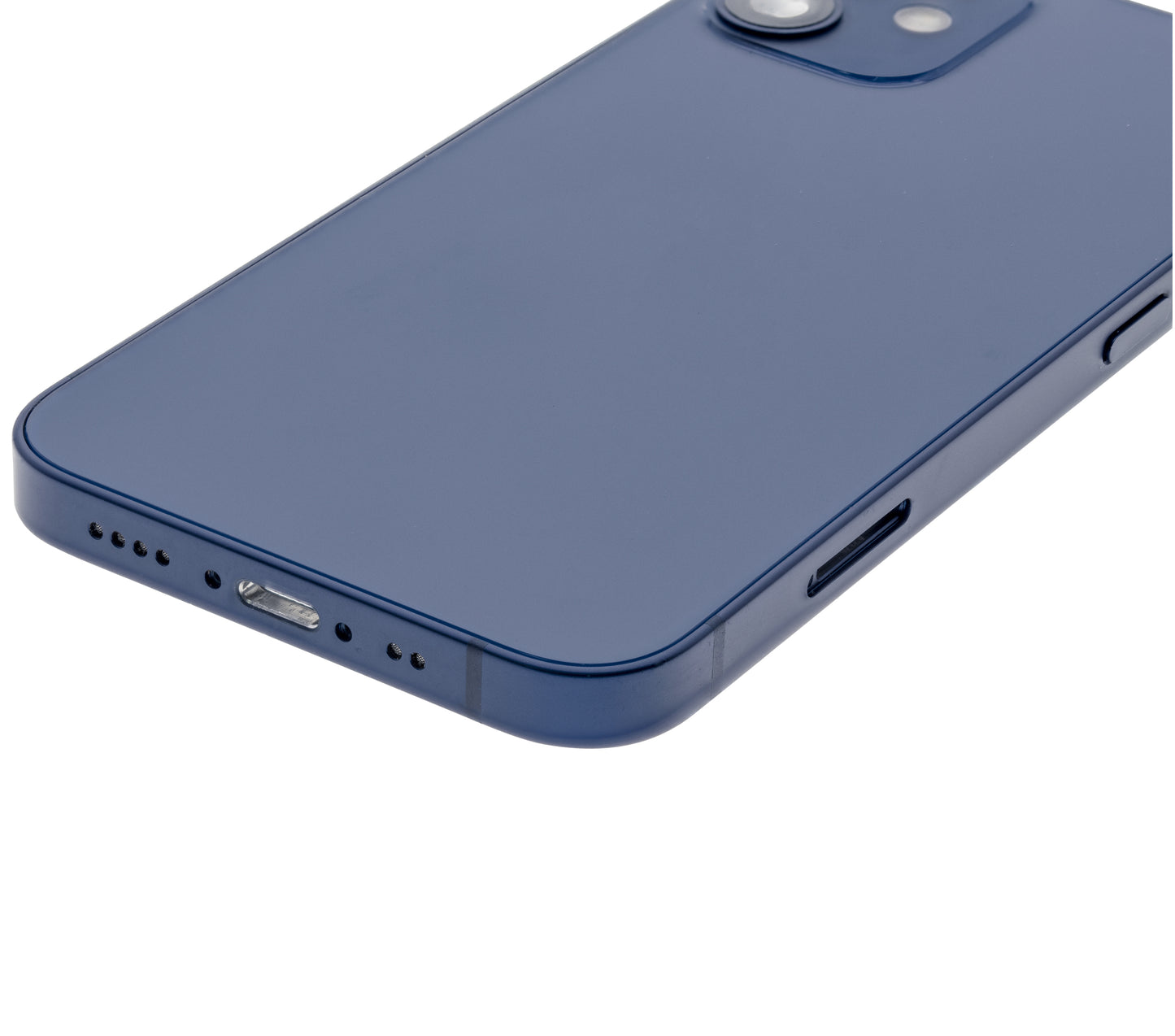 Back Housing W/ Small Parts For iPhone 12 Mini (EU / Global Version) (Used OEM Pull: Grade B) (Blue)