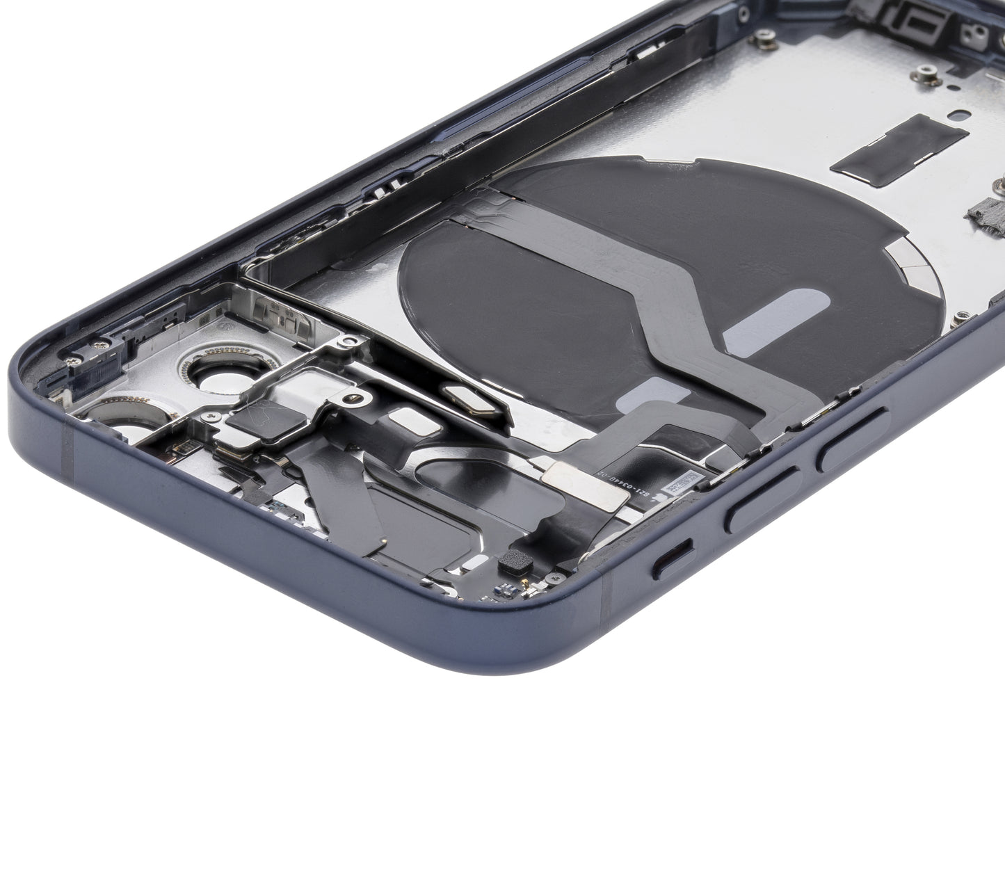 Back Housing W/ Small Parts For iPhone 12 Mini (US Version) (Used OEM Pull: Grade A) (Blue)