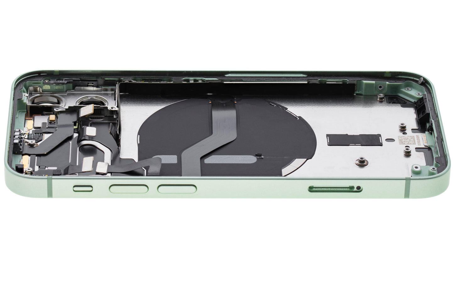 Back Housing W/ Small Parts For iPhone 12 Mini (US Version) (Used OEM Pull: Grade B) (Green)