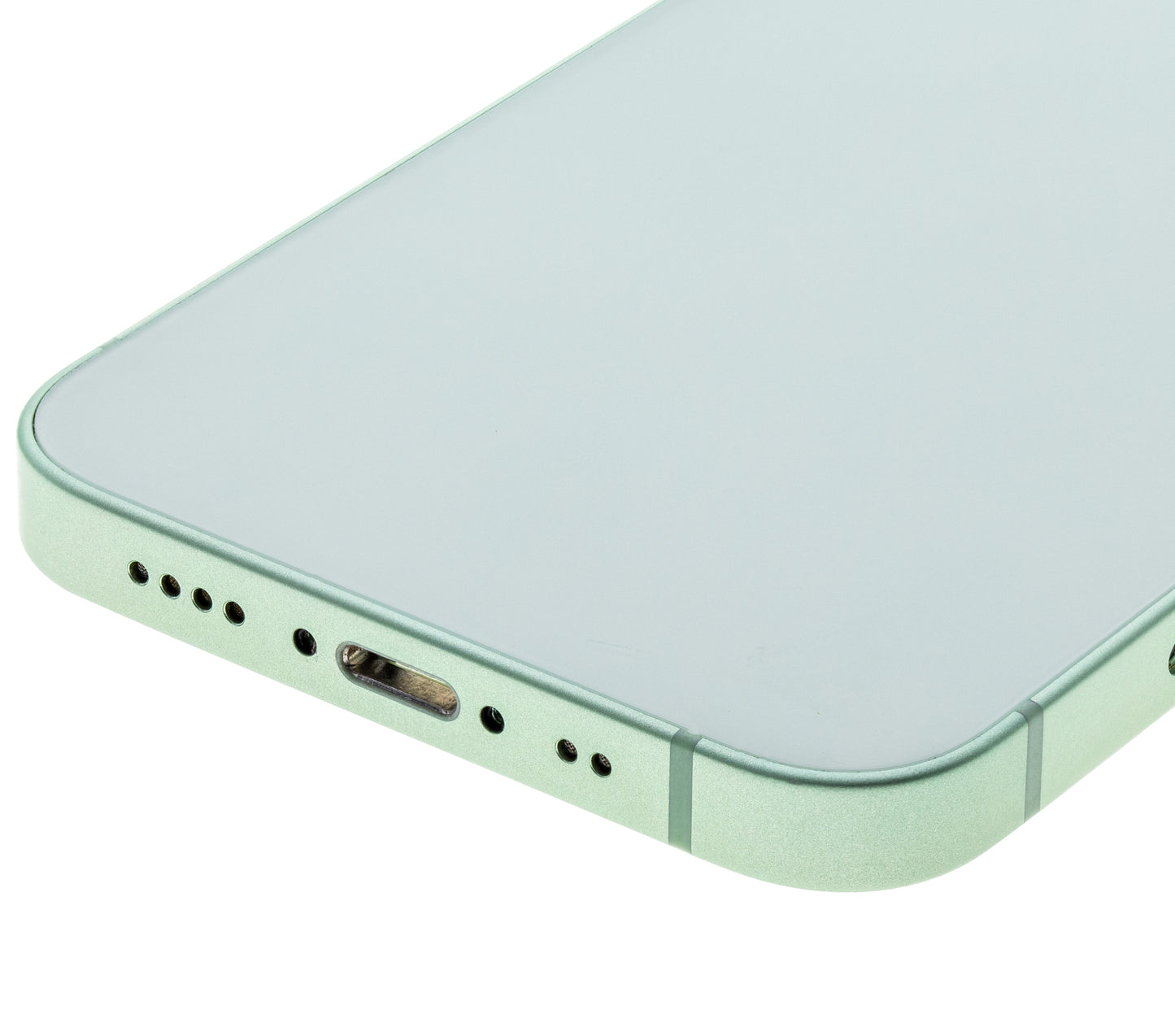 Back Housing W/ Small Parts For iPhone 12 Mini (US Version) (Used OEM Pull: Grade B) (Green)