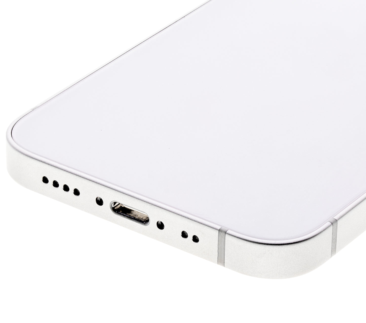 Back Housing W/ Small Parts For iPhone 12 Mini (US Version) (Used OEM Pull: Grade C) (White)