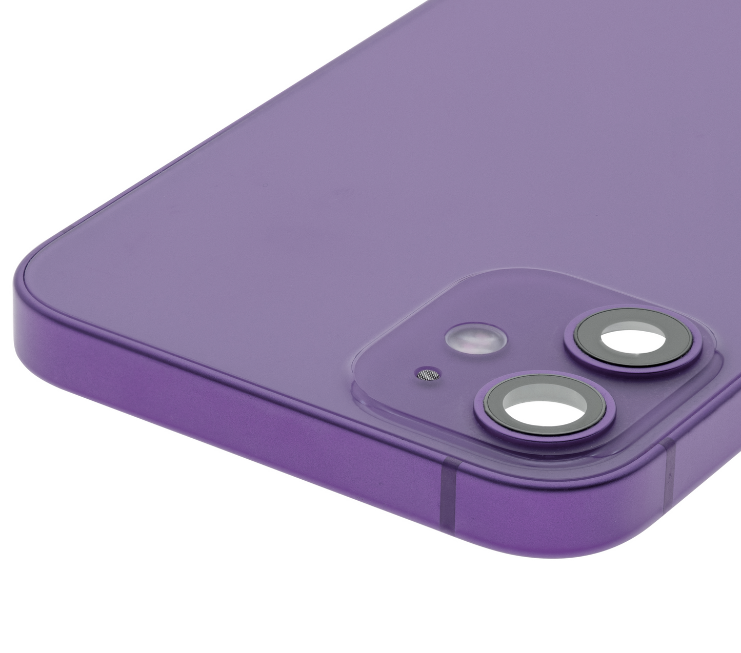 Back Housing W/ Small Parts For iPhone 12 Mini (US Version) (Used OEM Pull: Grade A) (Purple)