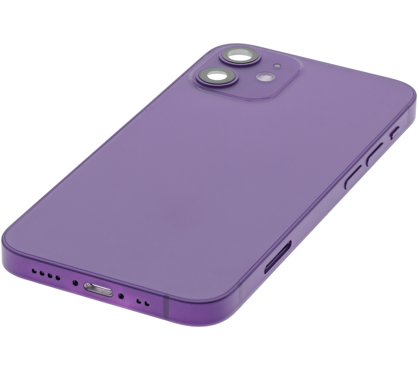 Back Housing W/ Small Parts For iPhone 12 Mini (EU / Global Version) (Used OEM Pull: Grade A) (Purple)
