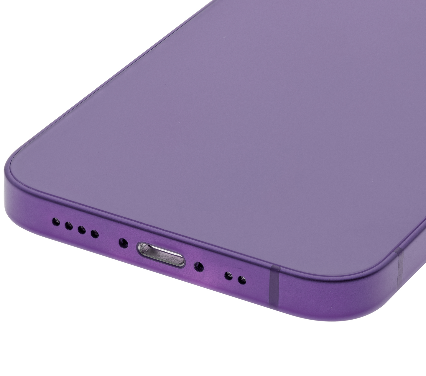 Back Housing W/ Small Parts For iPhone 12 Mini (US Version) (Used OEM Pull: Grade B) (Purple)