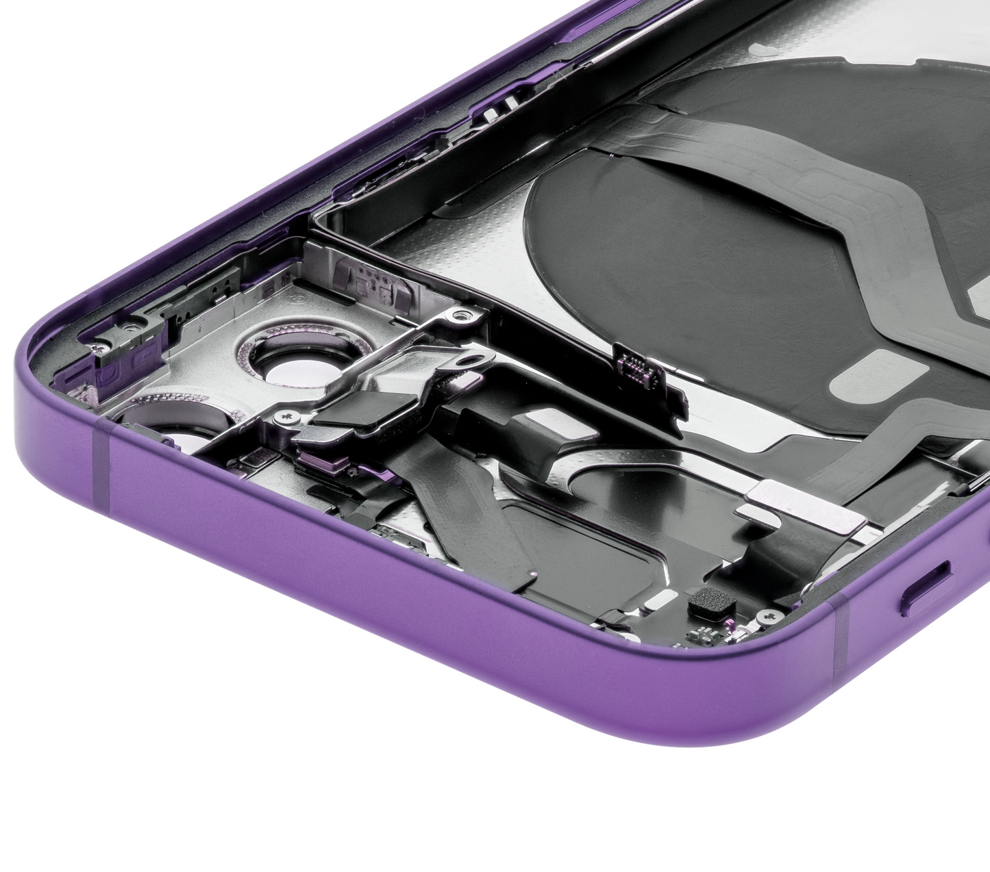 Back Housing W/ Small Parts For iPhone 12 Mini (EU / Global Version) (Used OEM Pull: Grade A) (Purple)