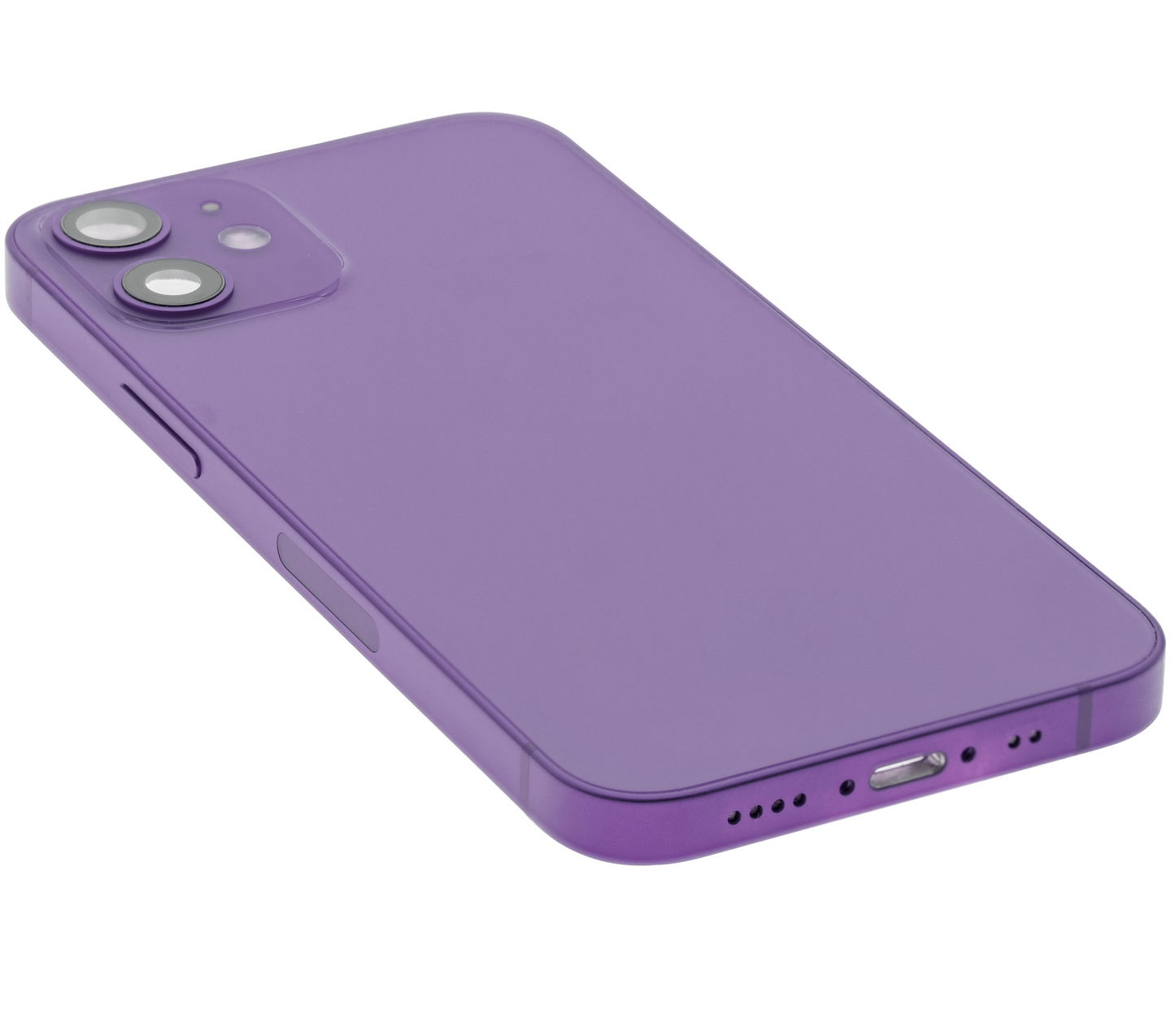 Back Housing W/ Small Parts For iPhone 12 Mini (US Version) (Used OEM Pull: Grade C) (Purple)