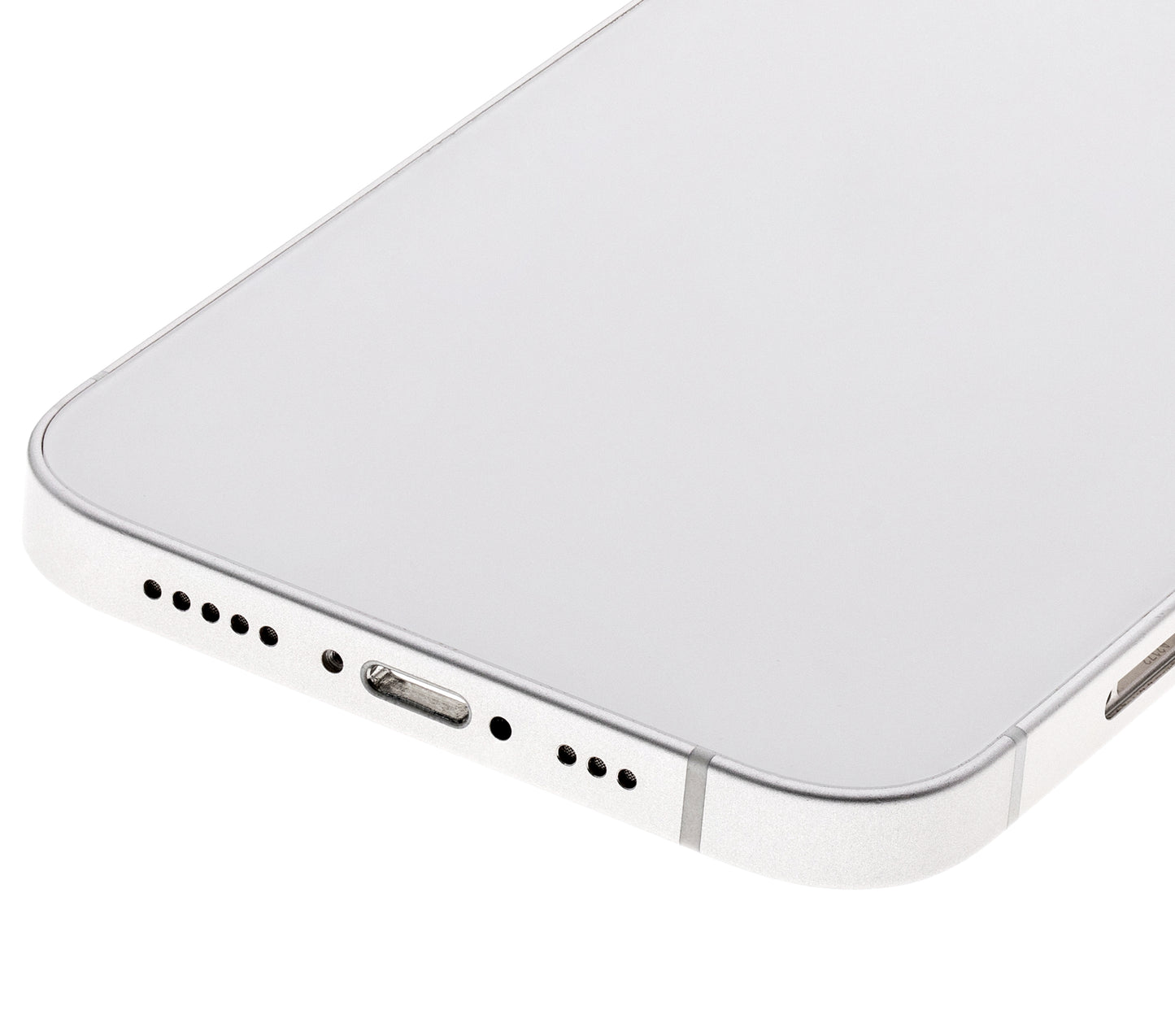 Back Housing W/ Small Parts For iPhone 12 (US Version) (Used OEM Pull: Grade B) (White)