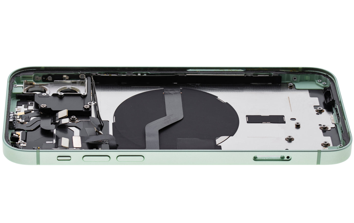 Back Housing W/ Small Parts For iPhone 12 (US Version) (Used OEM Pull: Grade B) (Green)
