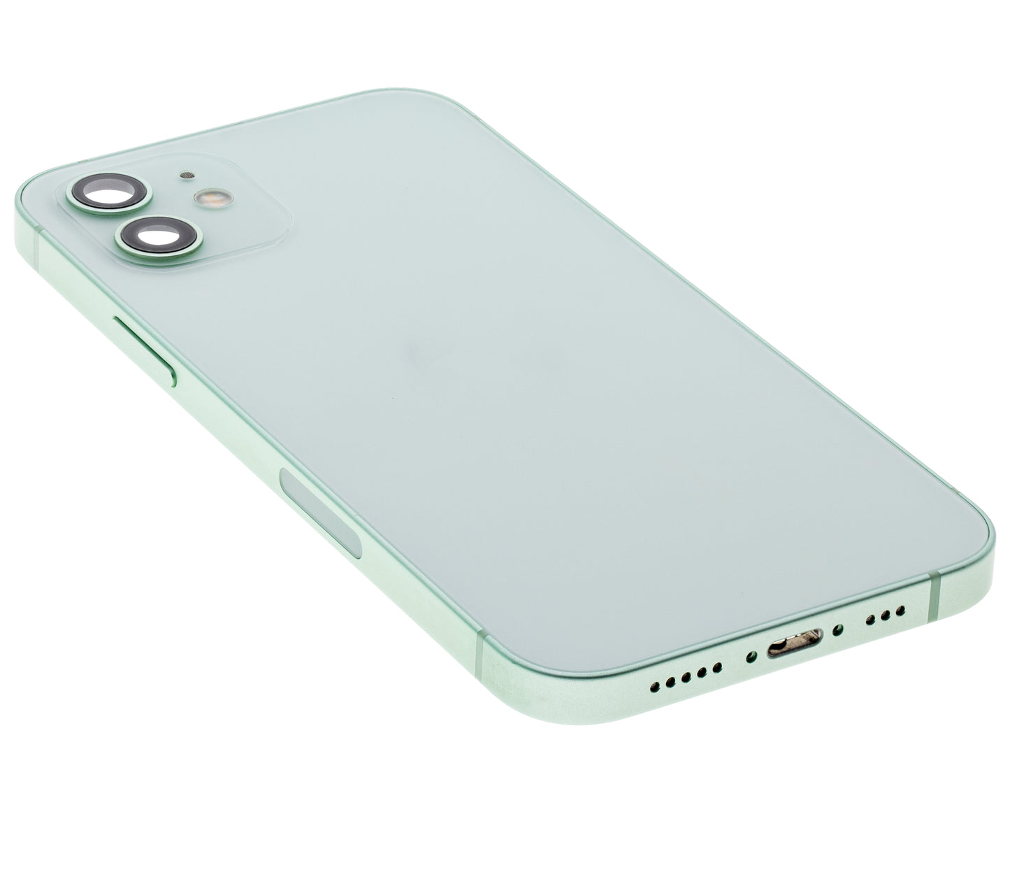 Back Housing W/ Small Parts For iPhone 12 (US Version) (Used OEM Pull: Grade B) (Green)