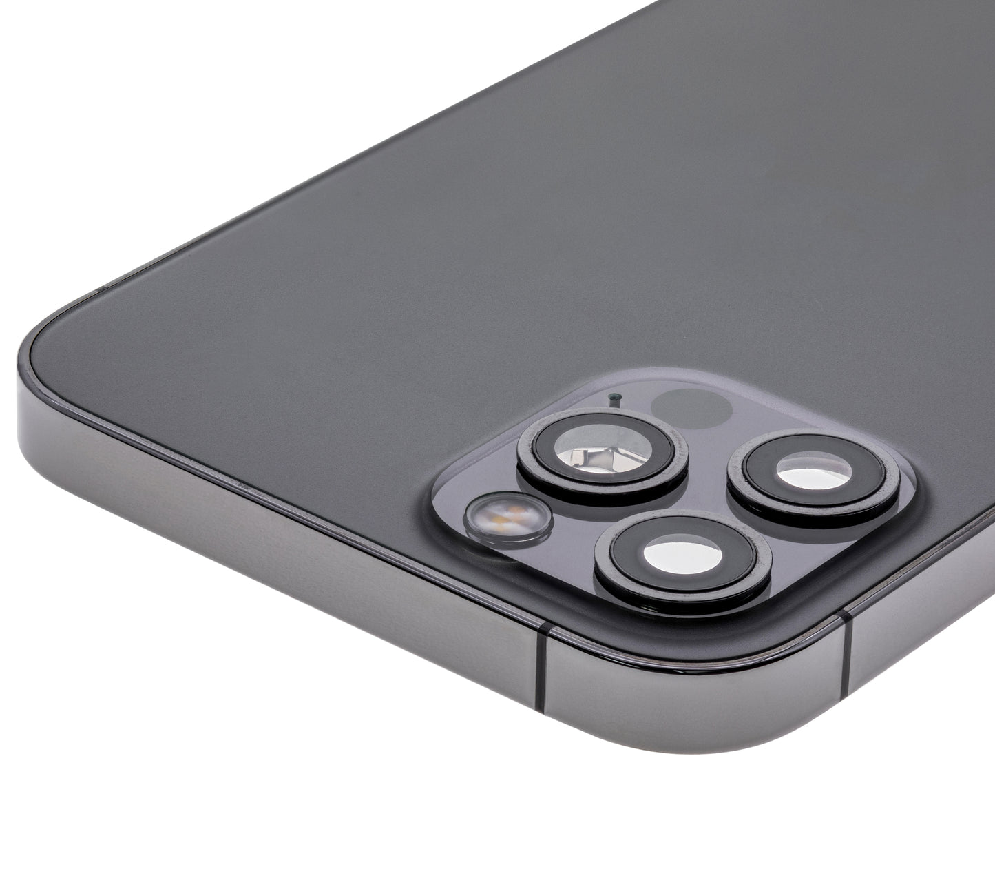 Back Housing W/ Small Parts For iPhone 12 Pro (EU / Global Version) (Used OEM Pull: Grade B) (Graphite)