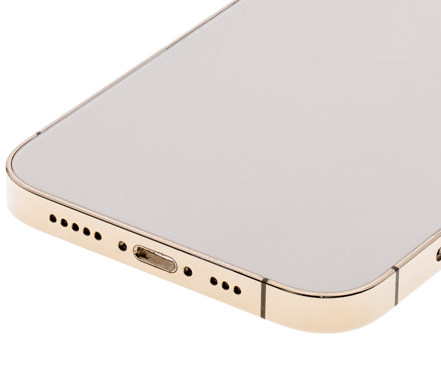 Back Housing W/ Small Parts For iPhone 12 Pro (US Version) (Used OEM Pull: Grade A) (Gold)