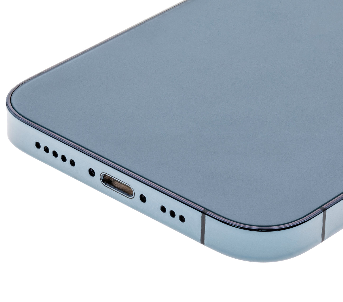 Back Housing W/ Small Parts For iPhone 12 Pro (EU / Global Version) (Used OEM Pull: Grade C) (Pacific Blue)