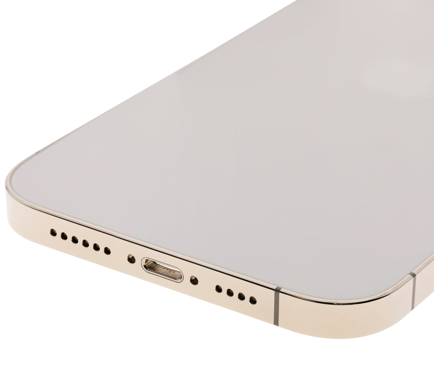 Back Housing W/ Small Parts For iPhone 12 Pro Max (US Version) (Used OEM Pull: Grade B) (Gold)